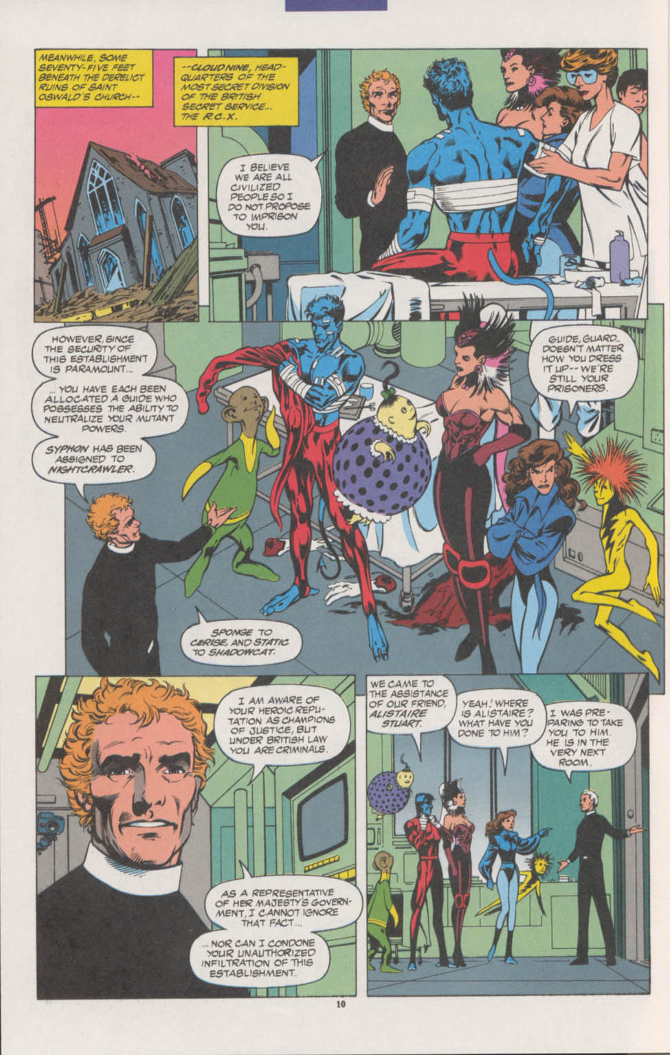 Read online Excalibur (1988) comic -  Issue #63 - 9