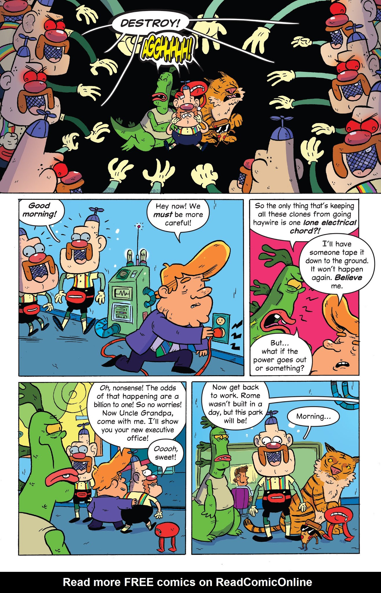Read online Uncle Grandpa in Uncle Grandpaland comic -  Issue # TPB - 33