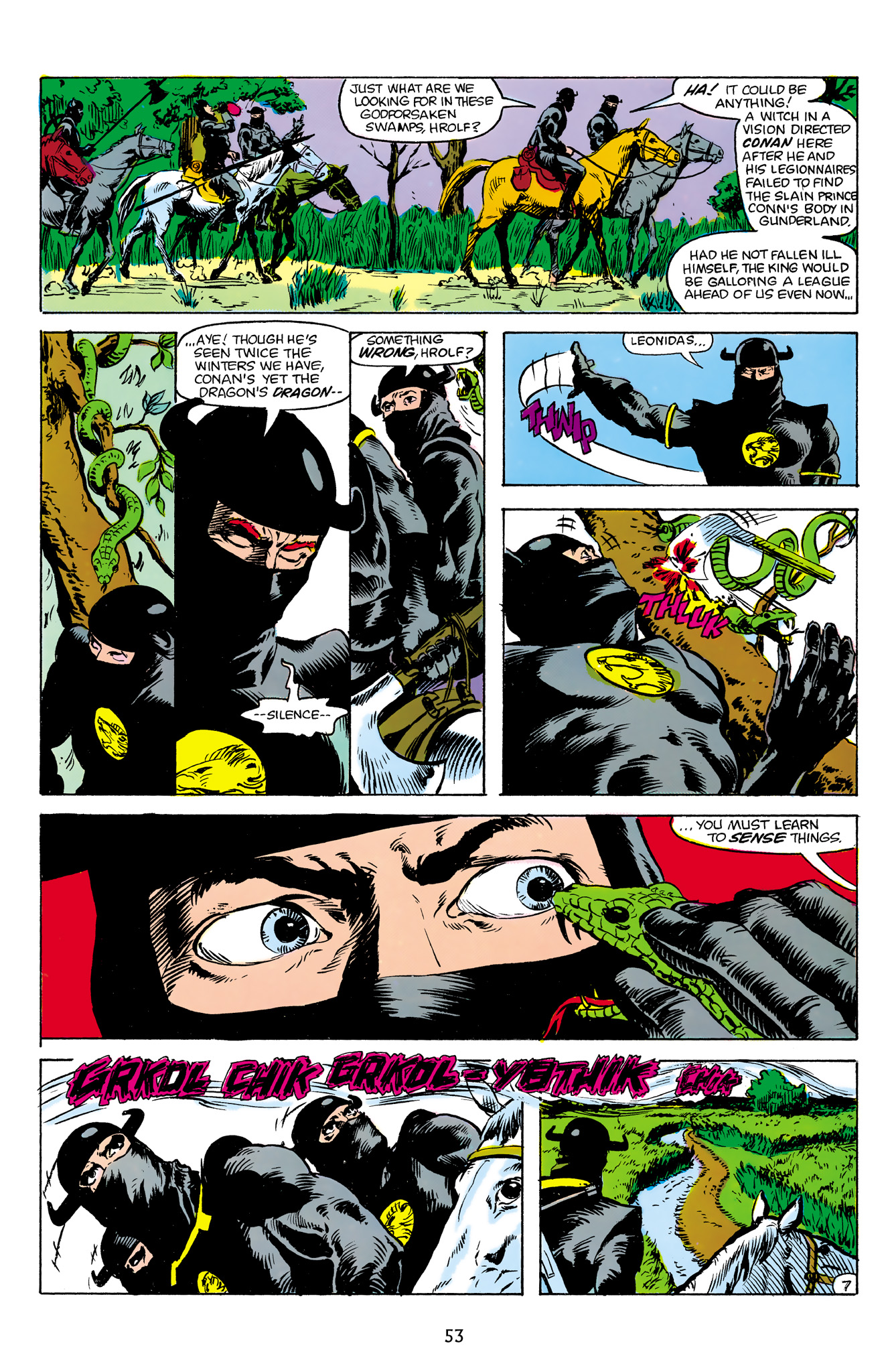 Read online The Chronicles of King Conan comic -  Issue # TPB 5 (Part 1) - 54