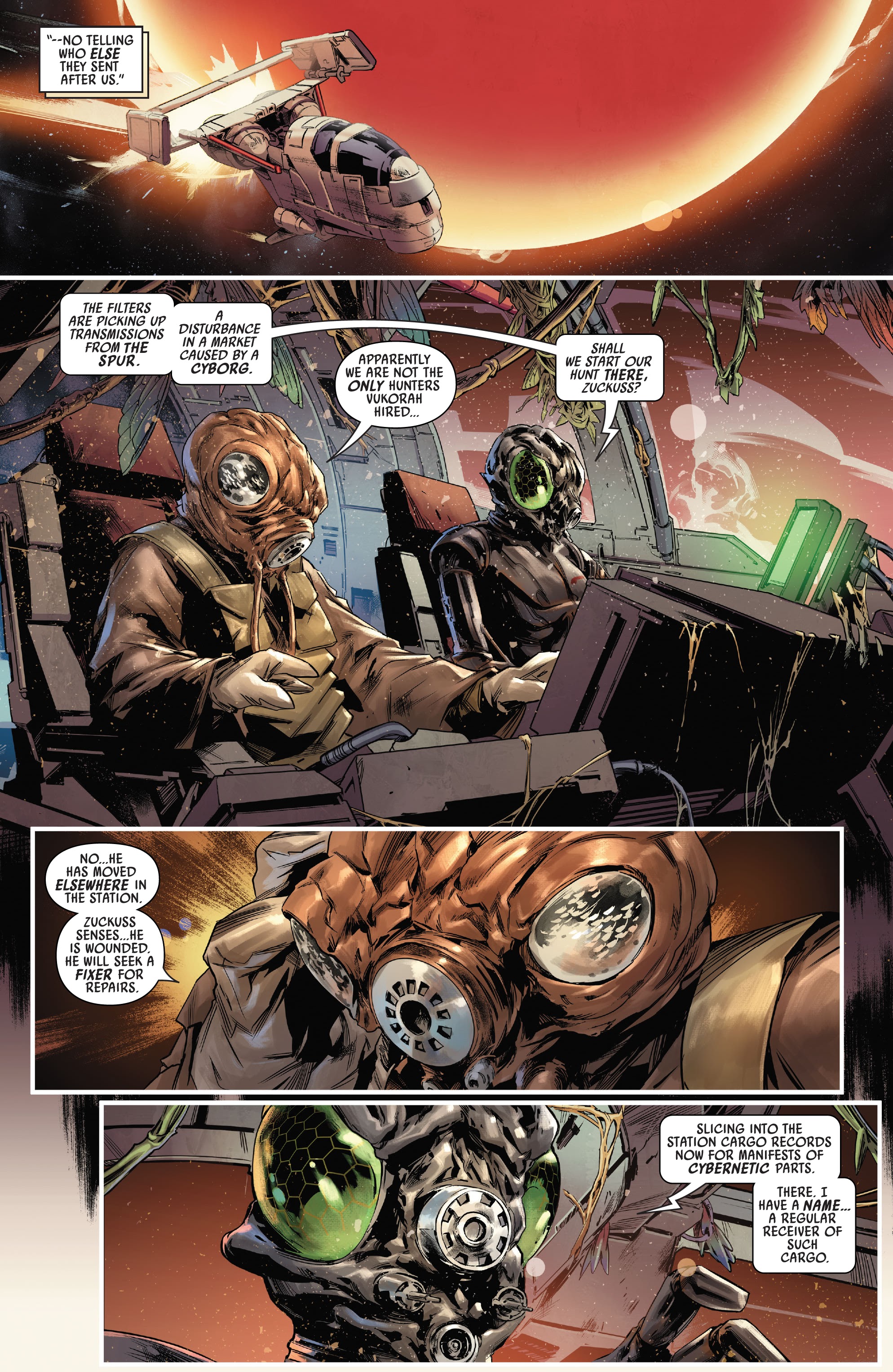 Read online Star Wars: Bounty Hunters comic -  Issue #6 - 14