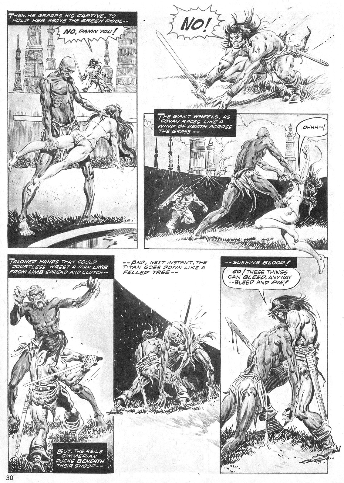Read online The Savage Sword Of Conan comic -  Issue #22 - 30