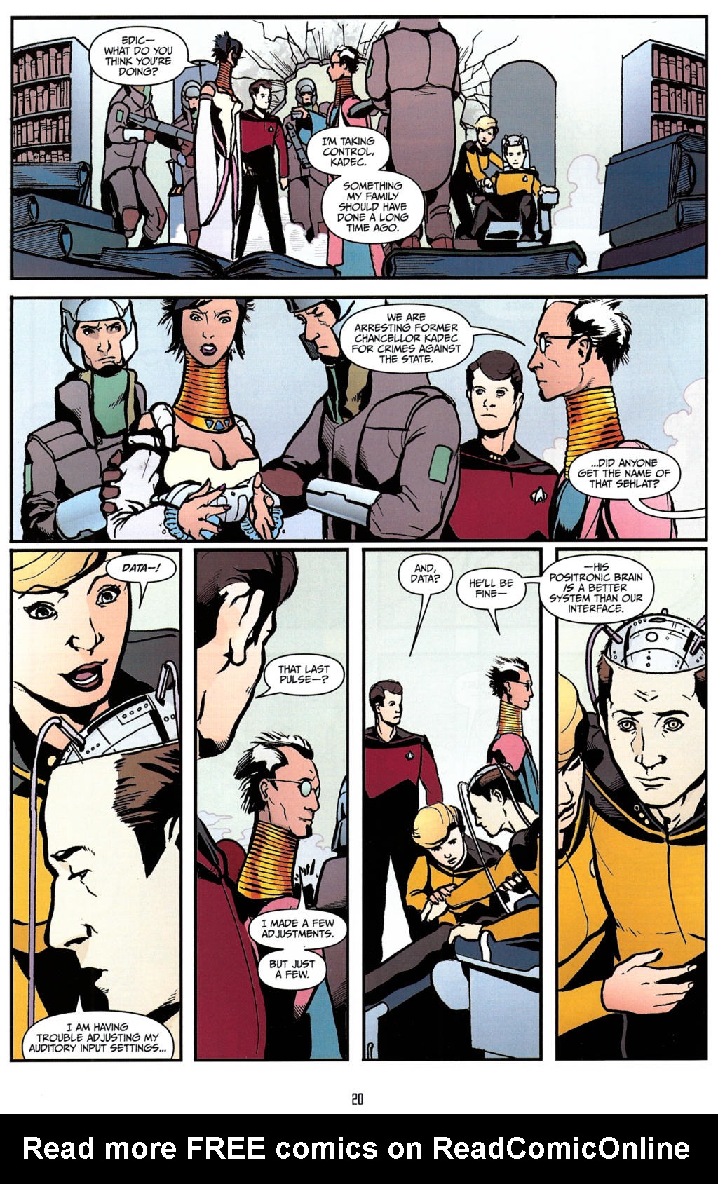 Read online Star Trek: The Next Generation: The Space Between comic -  Issue #1 - 22