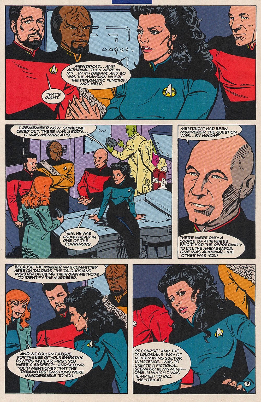 Read online Star Trek: The Next Generation (1989) comic -  Issue #62 - 19