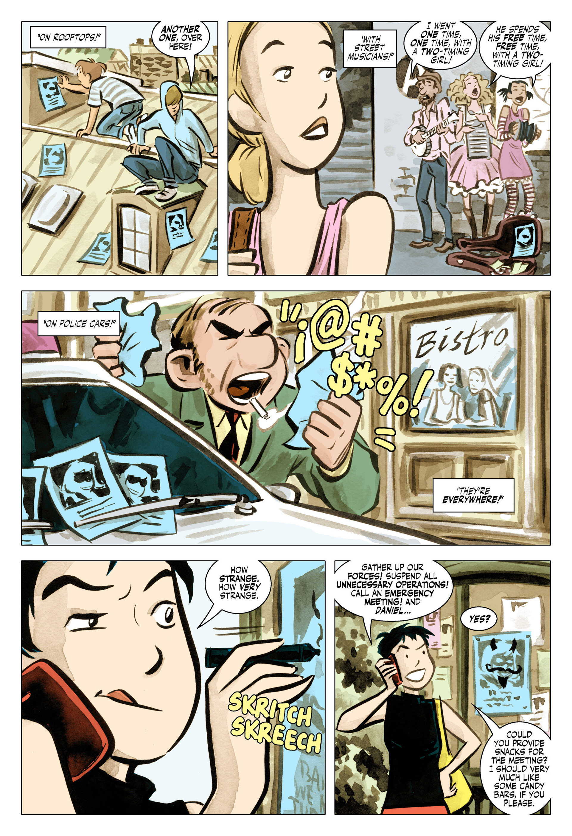 Read online Bandette (2012) comic -  Issue #3 - 7