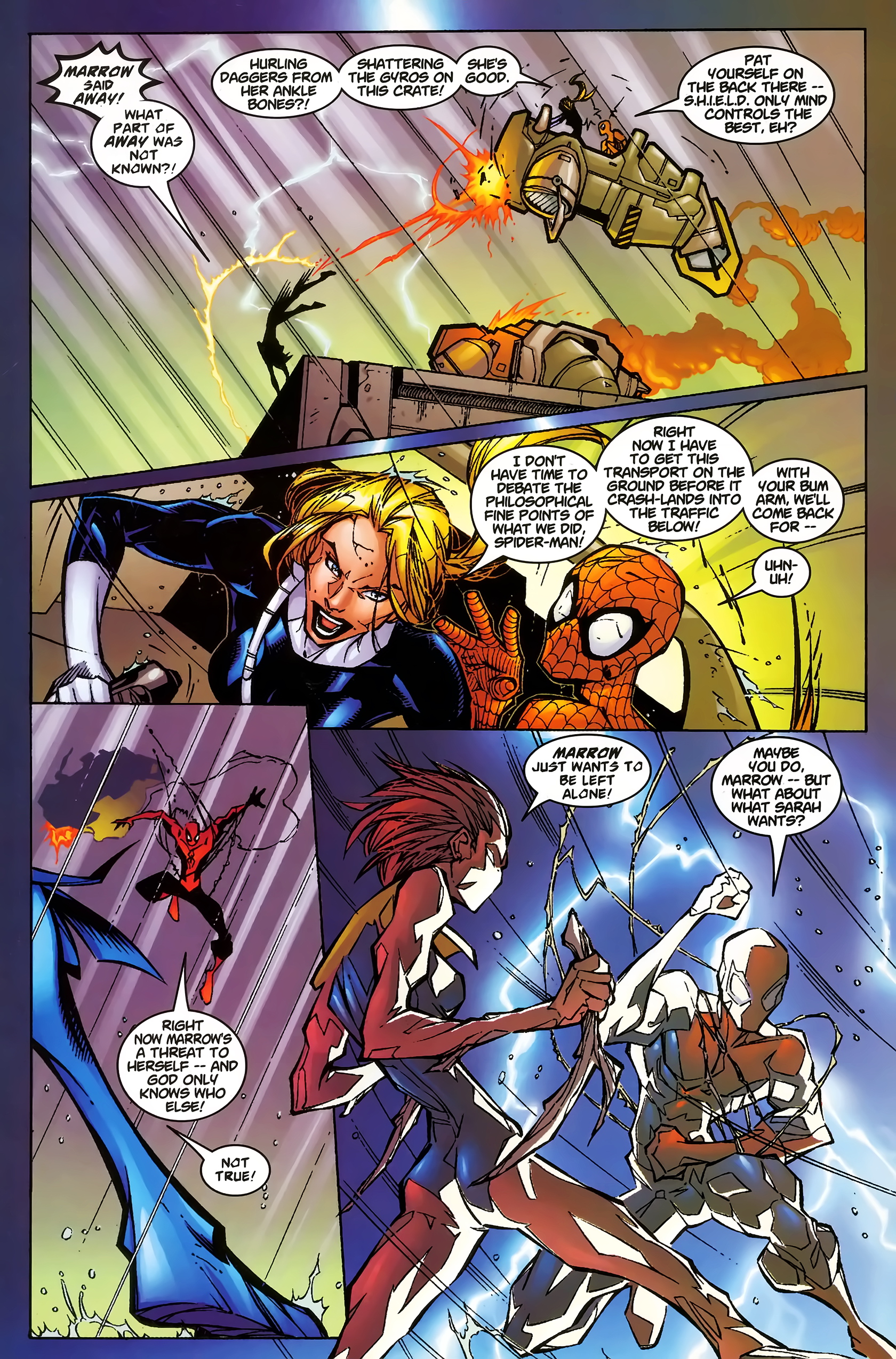 Read online Spidey/Marrow comic -  Issue # Full - 32