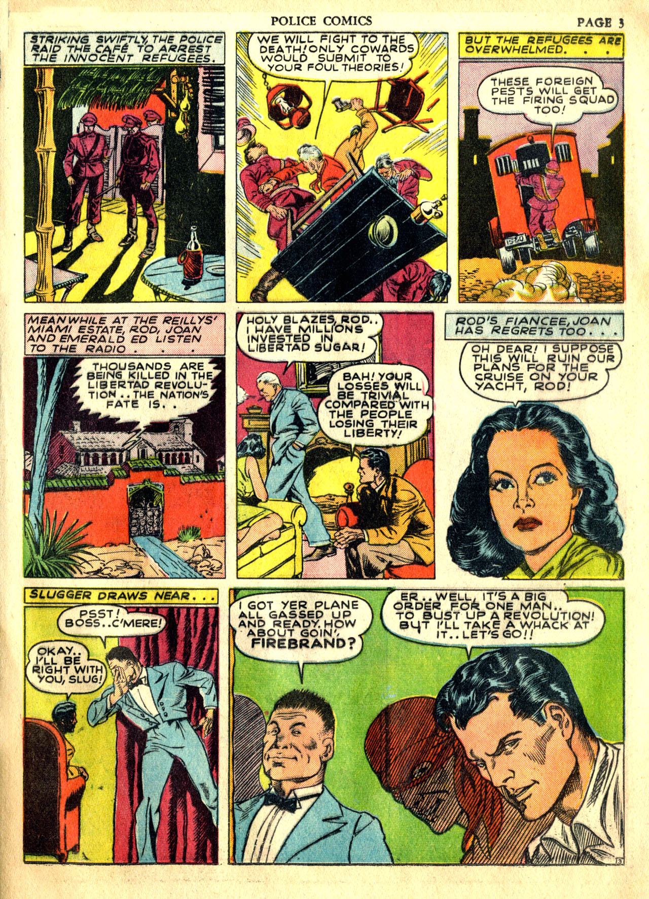 Read online Police Comics comic -  Issue #2 - 6