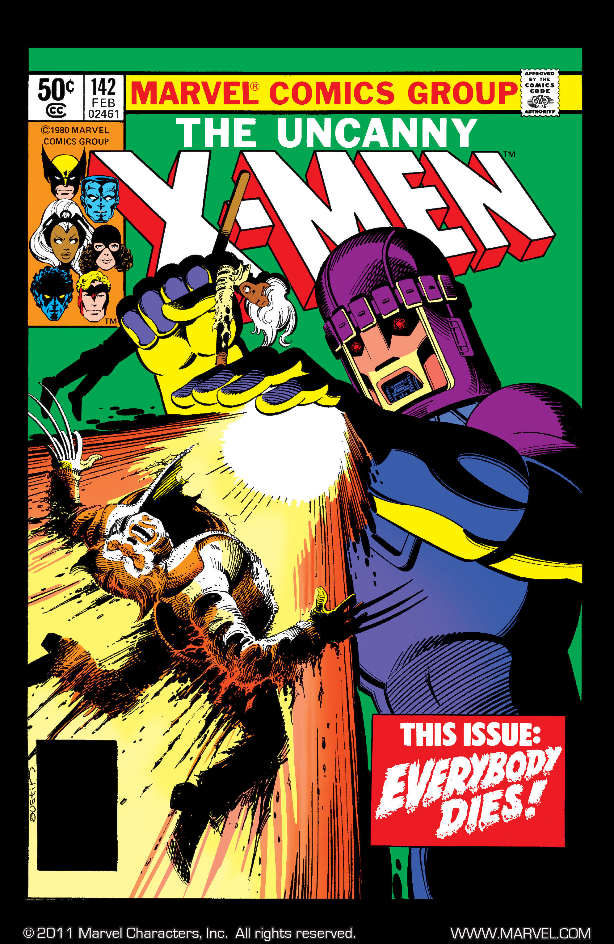 Read online Uncanny X-Men (1963) comic -  Issue #142 - 1