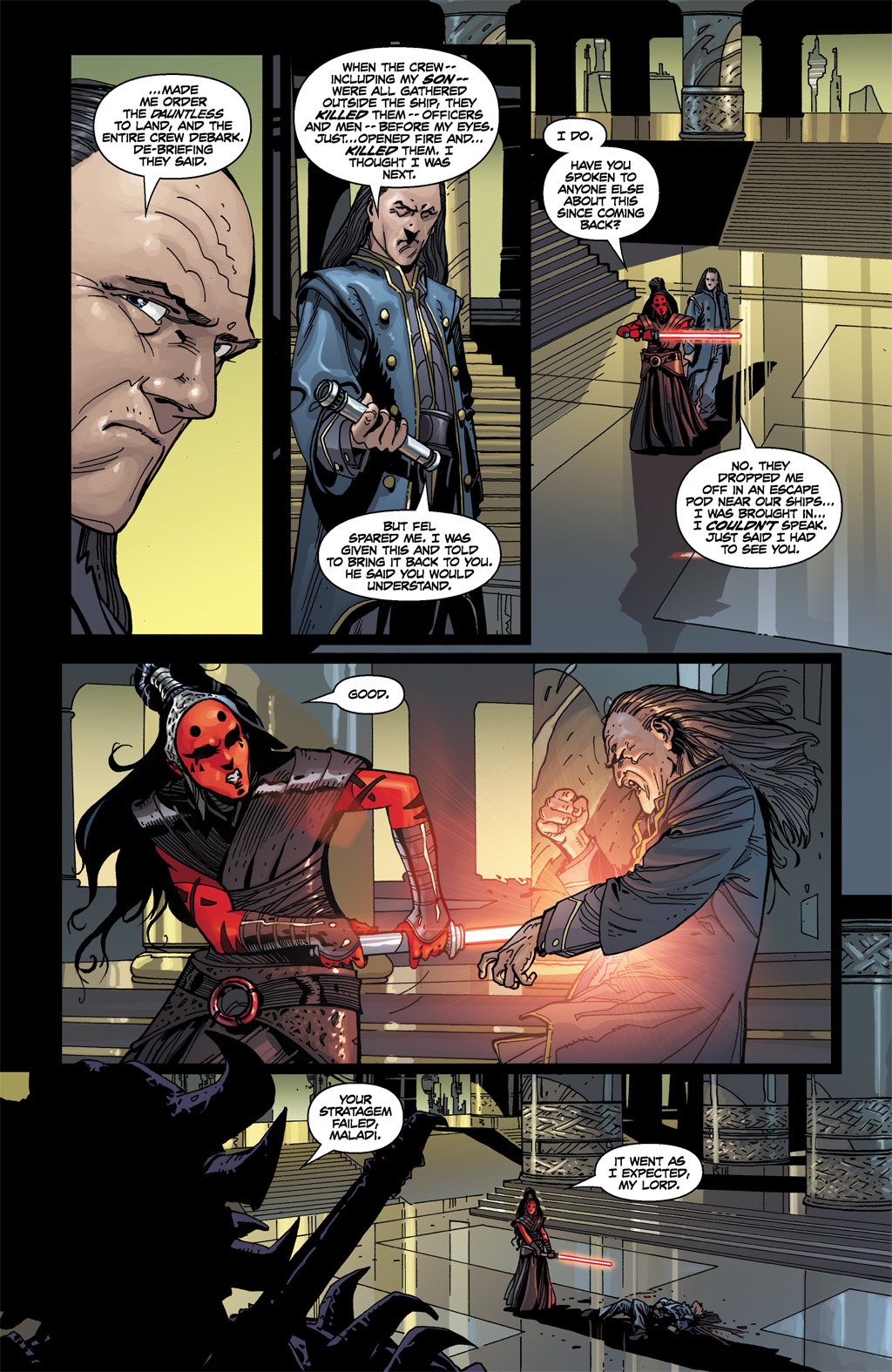 Read online Star Wars: Legacy (2006) comic -  Issue #13 - 23