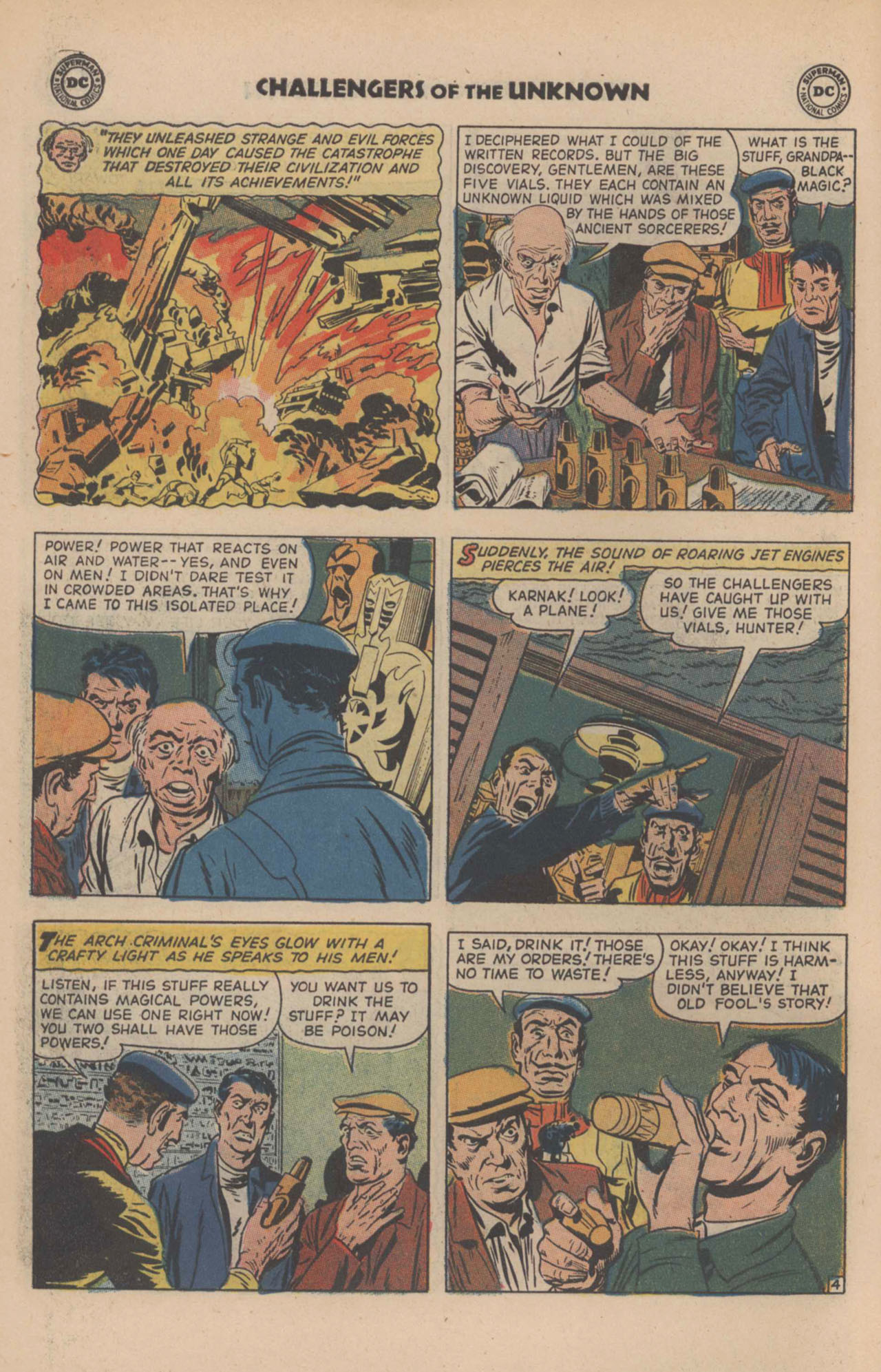 Read online Challengers of the Unknown (1958) comic -  Issue #77 - 6