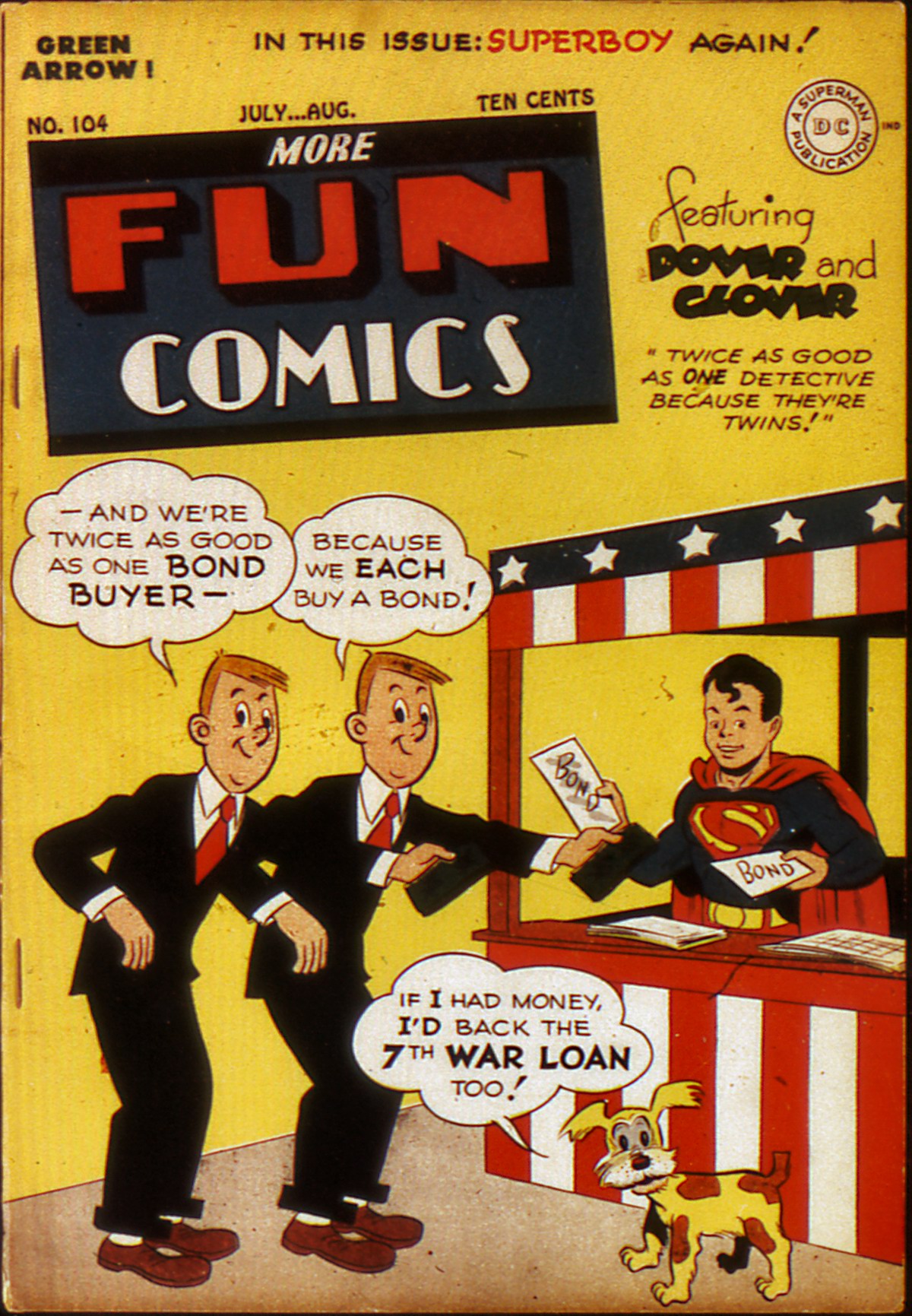 Read online More Fun Comics comic -  Issue #104 - 1
