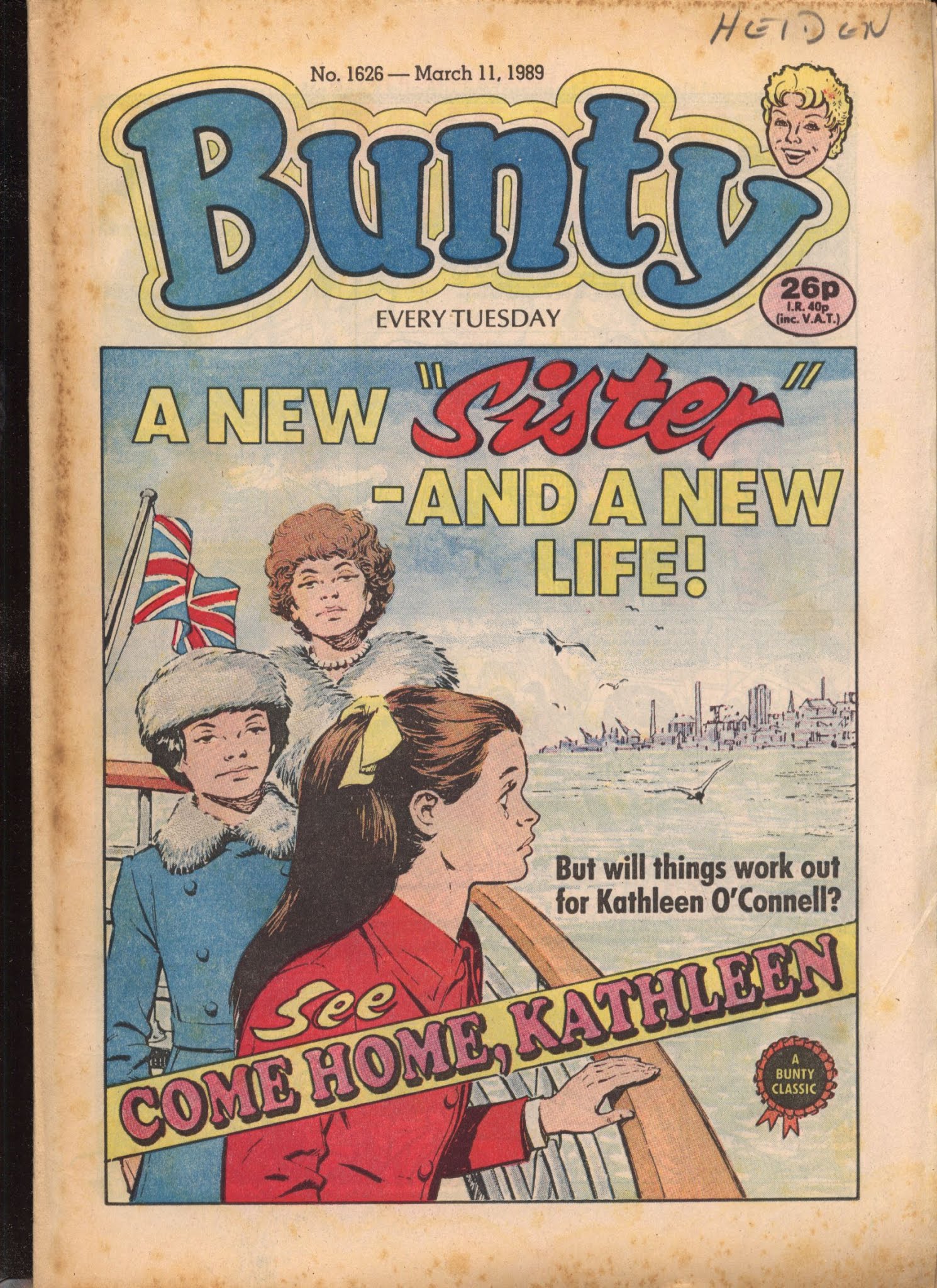 Read online Bunty comic -  Issue #1626 - 1