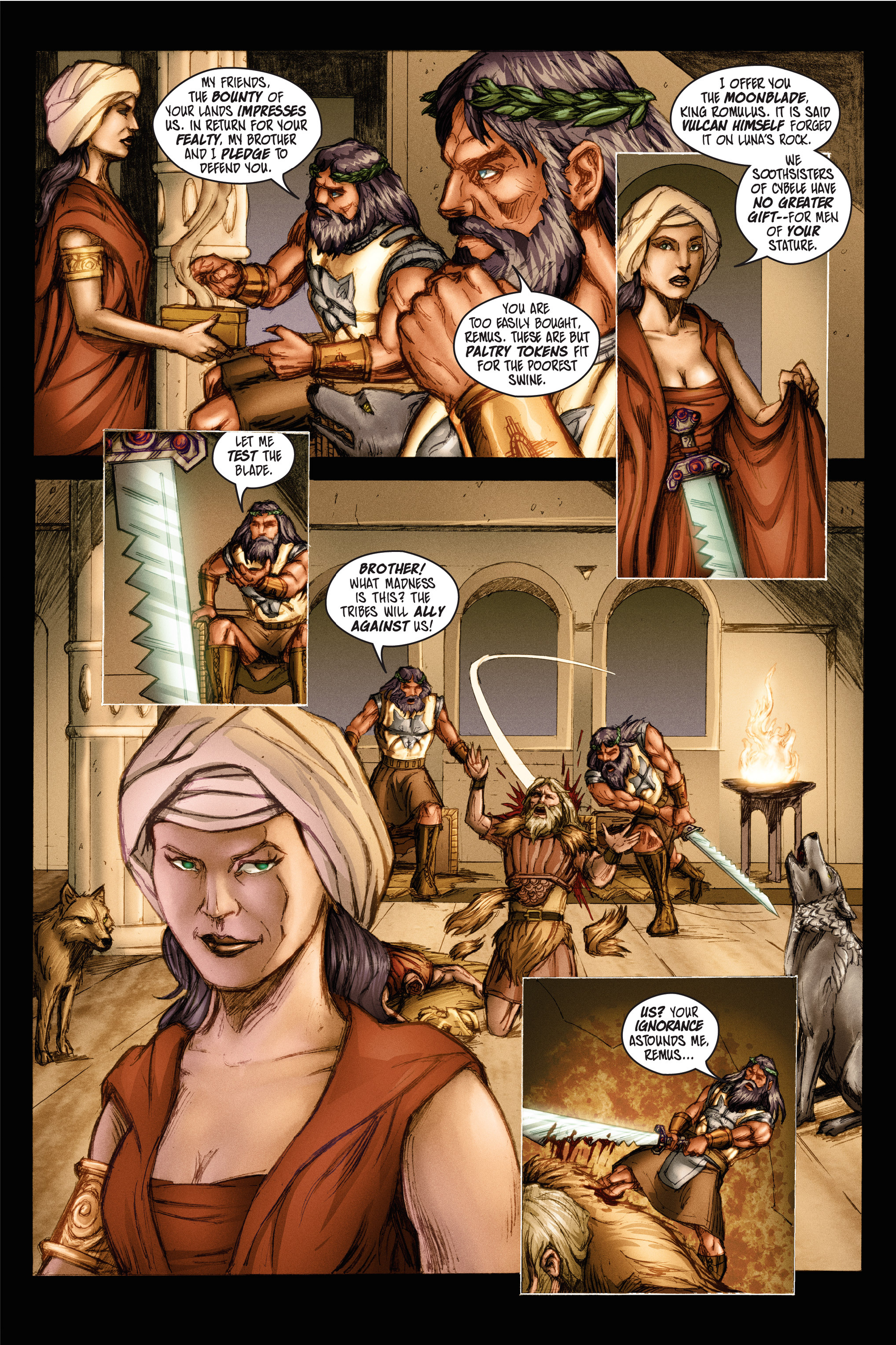 Read online Empire of the Wolf comic -  Issue # TPB - 70