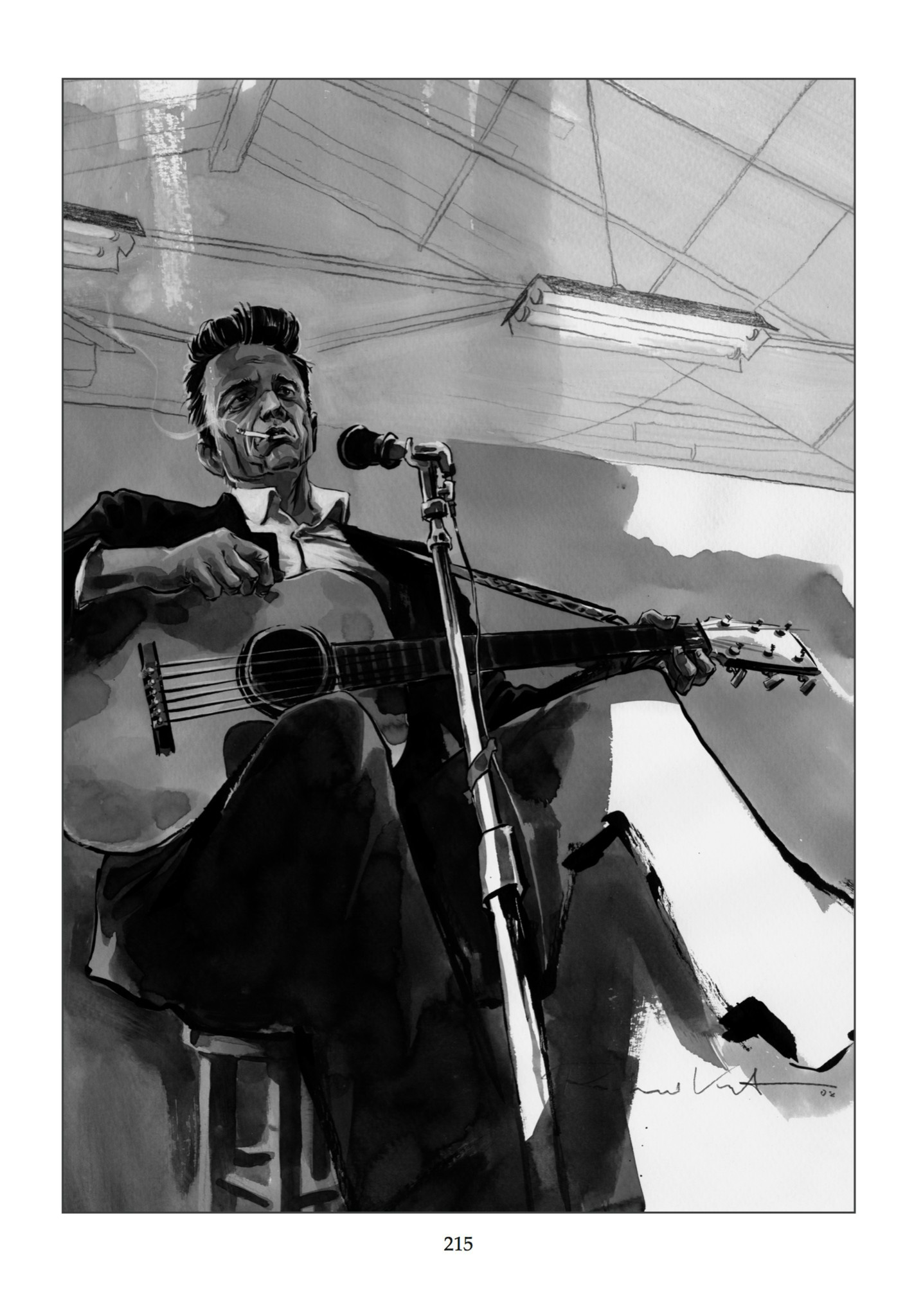 Read online Johnny Cash: I See a Darkness comic -  Issue # TPB - 207