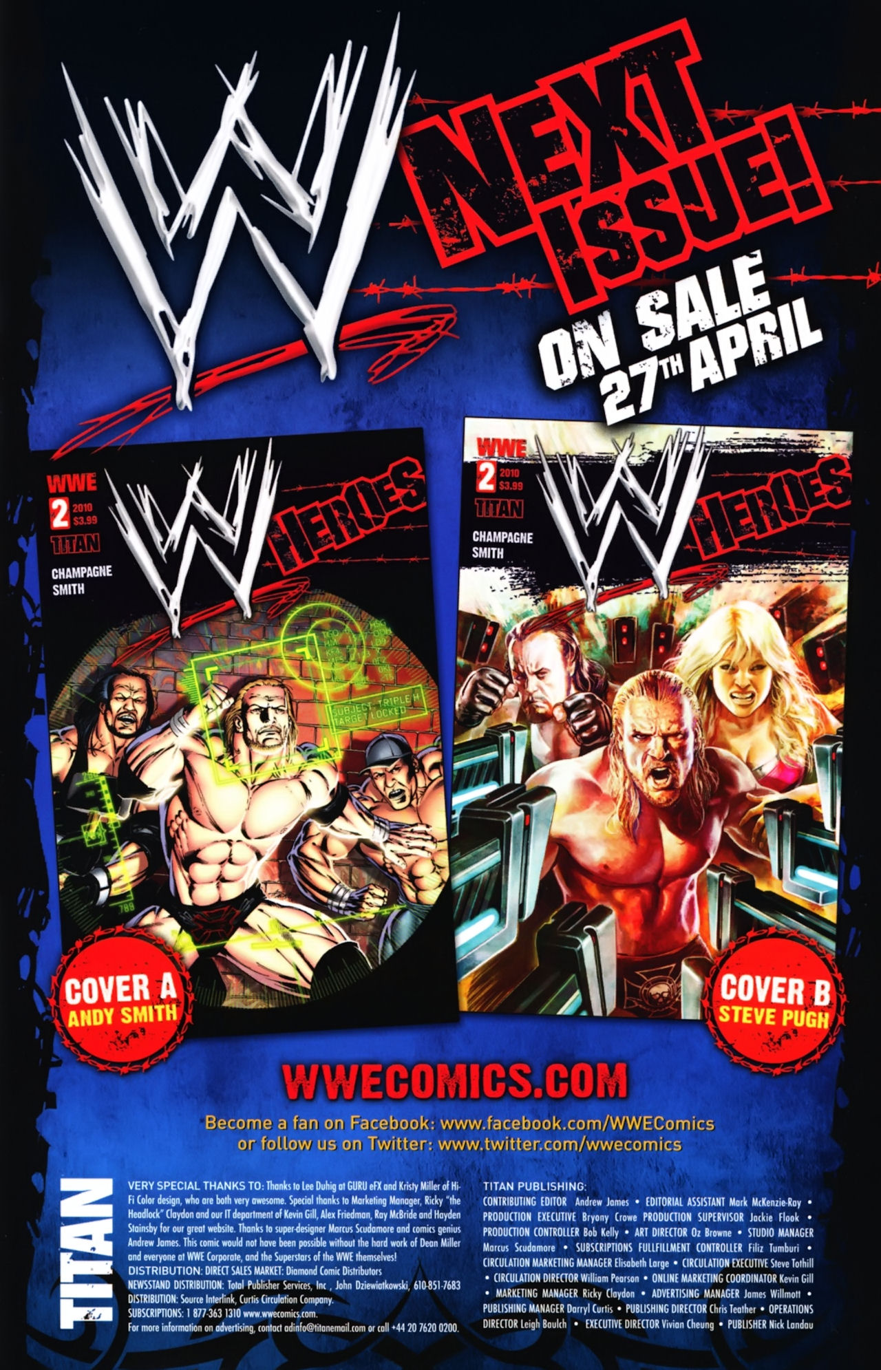 Read online WWE Heroes comic -  Issue #1 - 32