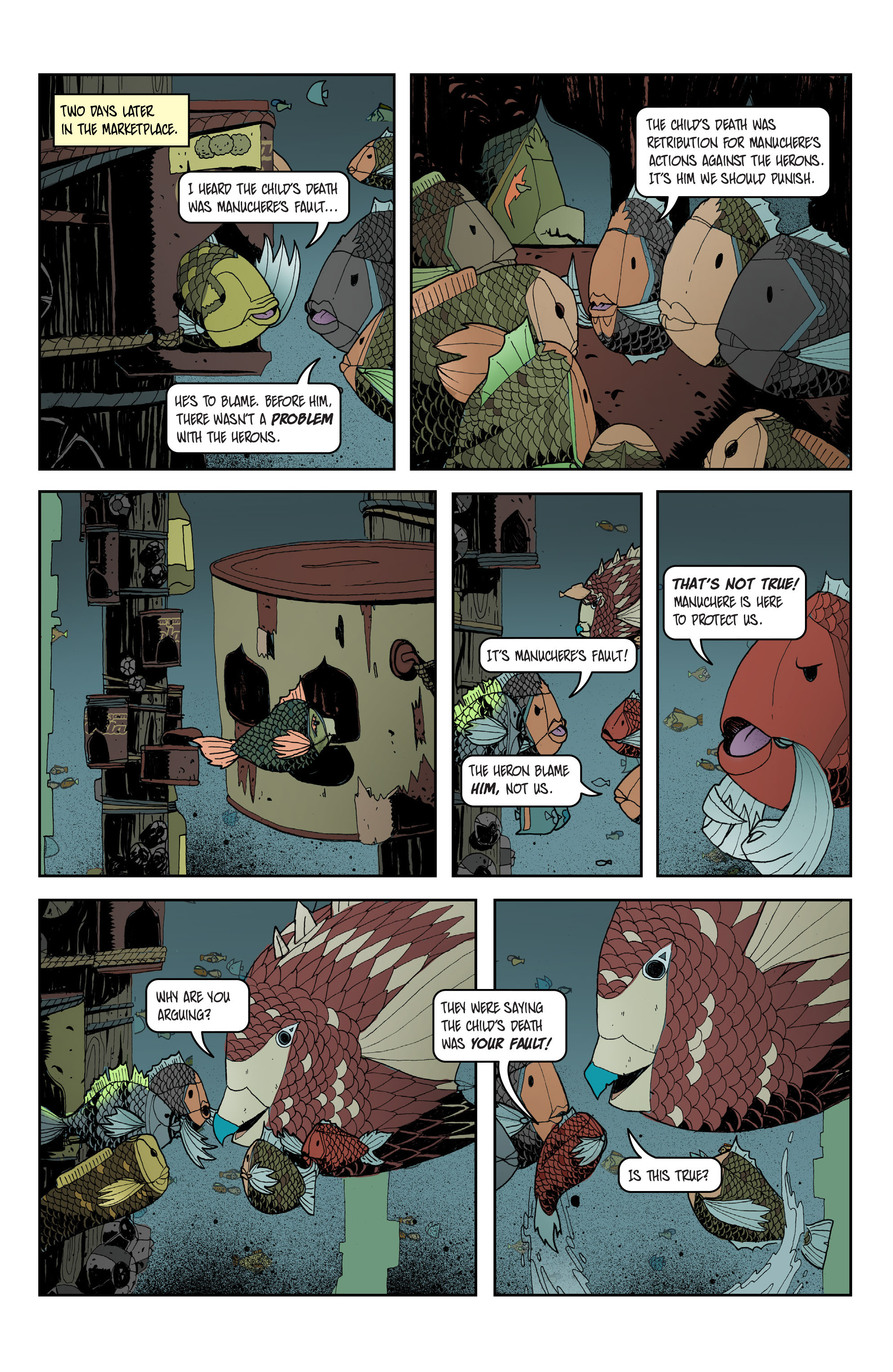 Read online The Little Red Fish comic -  Issue #2 - 20