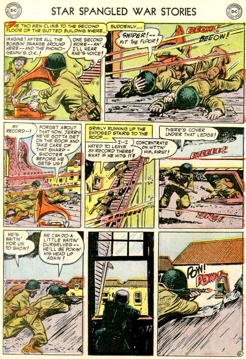 Read online Star Spangled War Stories (1952) comic -  Issue #15 - 20