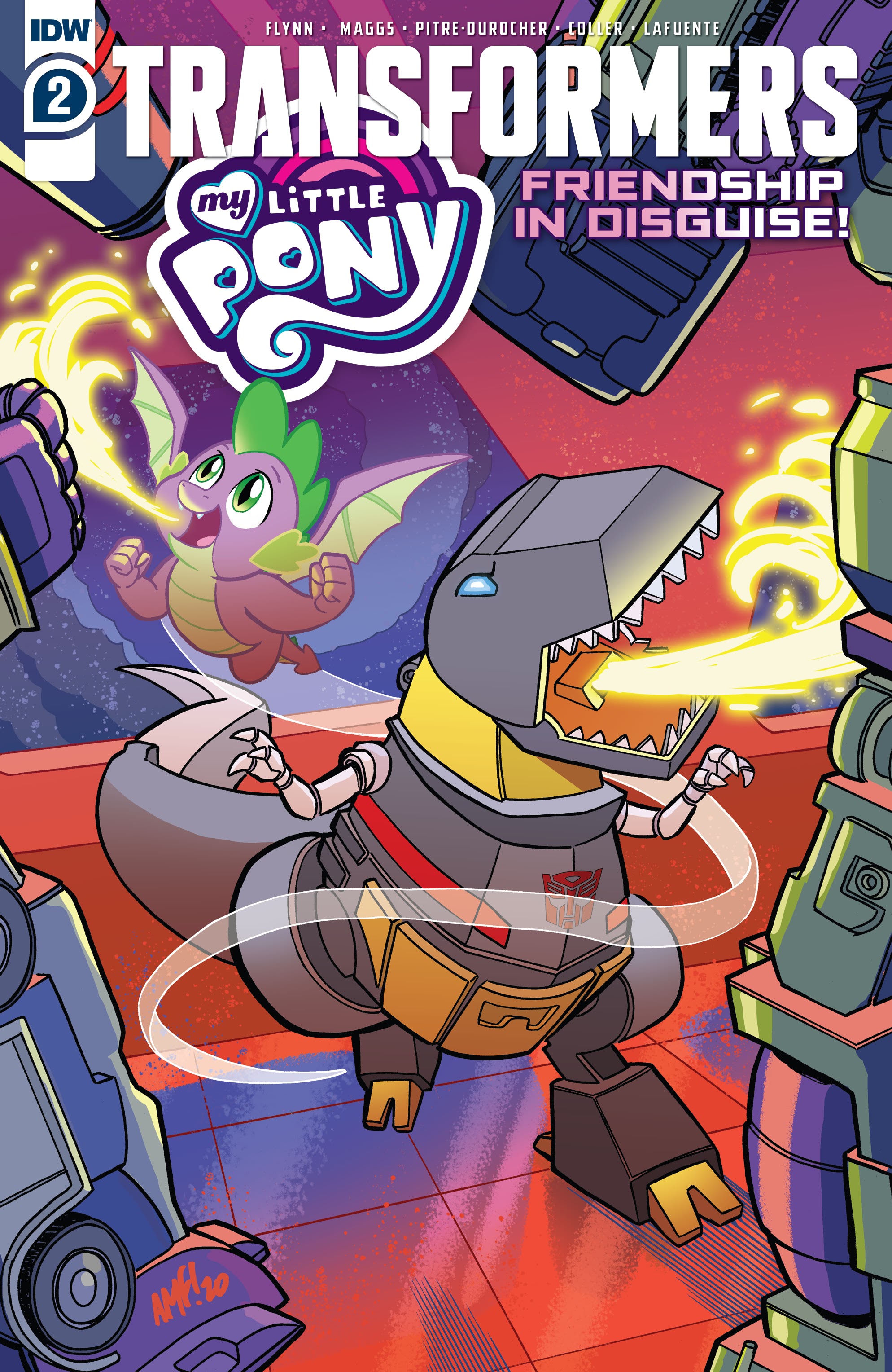 Read online My Little Pony/Transformers comic -  Issue #2 - 1