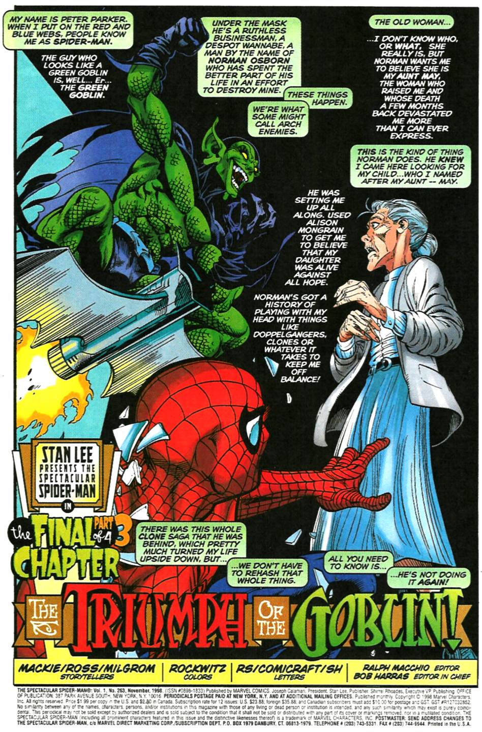 Read online The Spectacular Spider-Man (1976) comic -  Issue #263 - 2