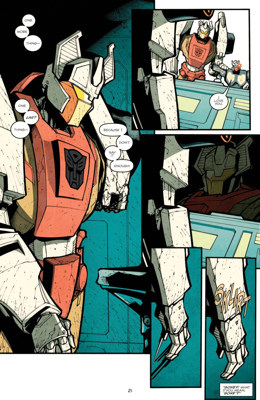 Read online The Transformers: More Than Meets The Eye comic -  Issue #16 - 23