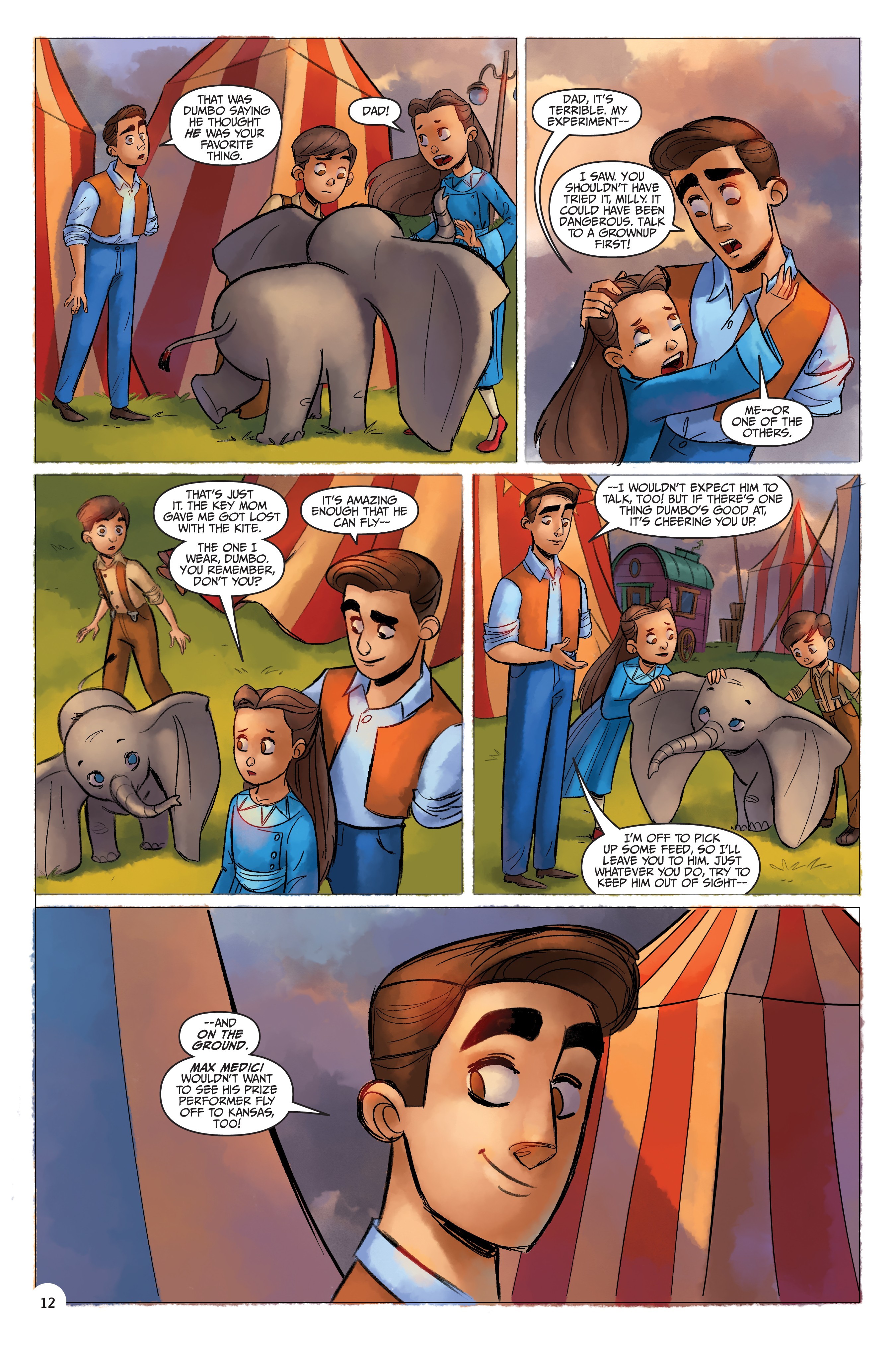Read online Disney Dumbo: Friends in High Places comic -  Issue # Full - 13