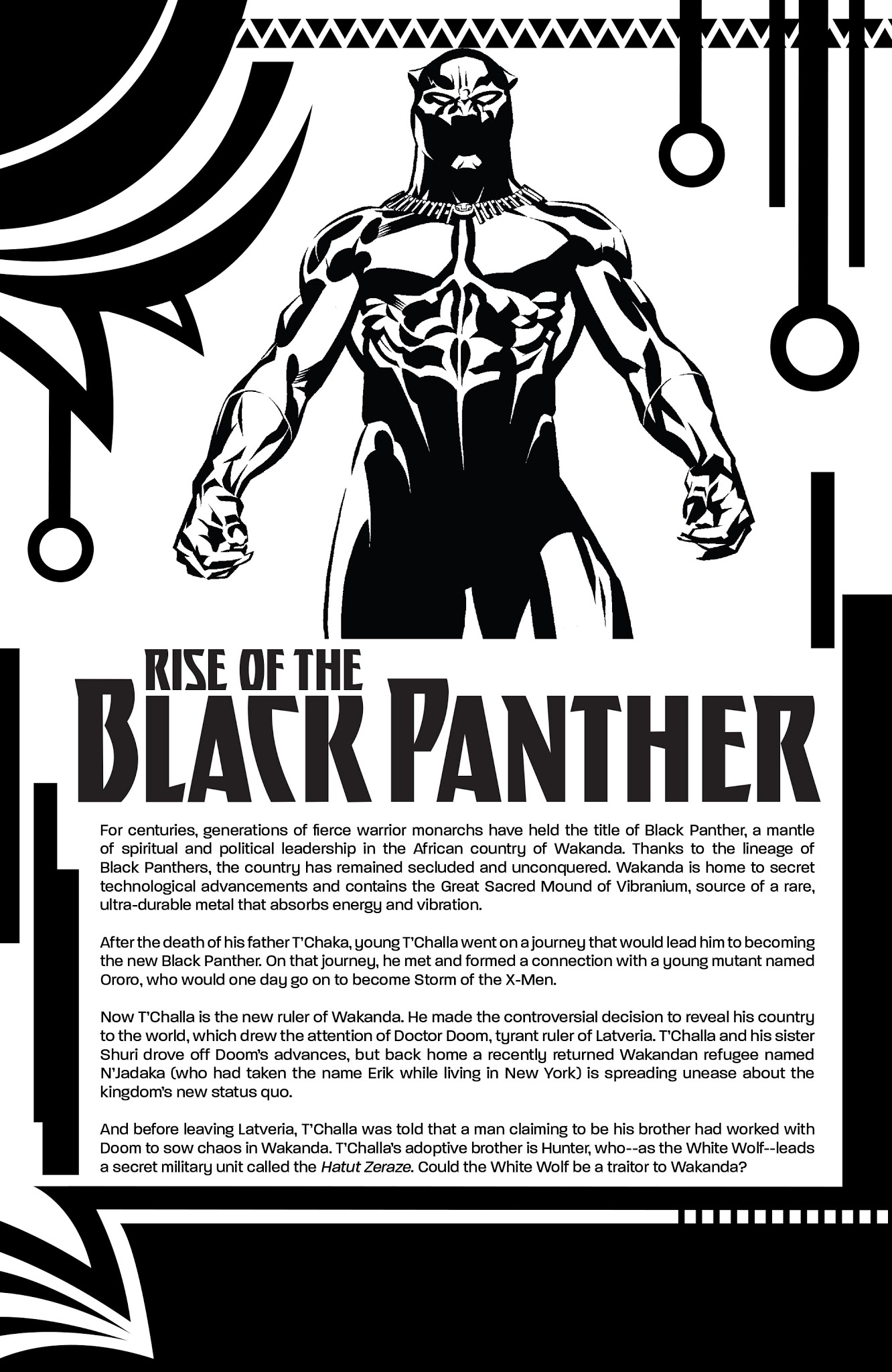 Read online Rise of the Black Panther comic -  Issue #5 - 2