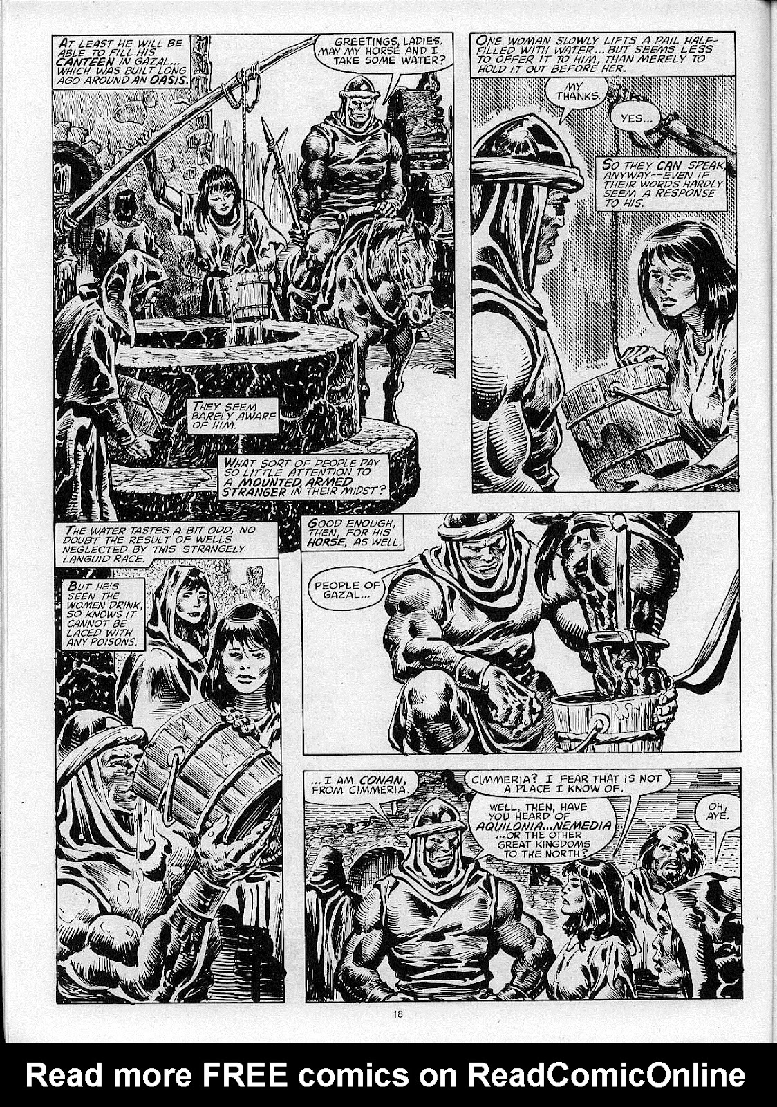 The Savage Sword Of Conan issue 204 - Page 20