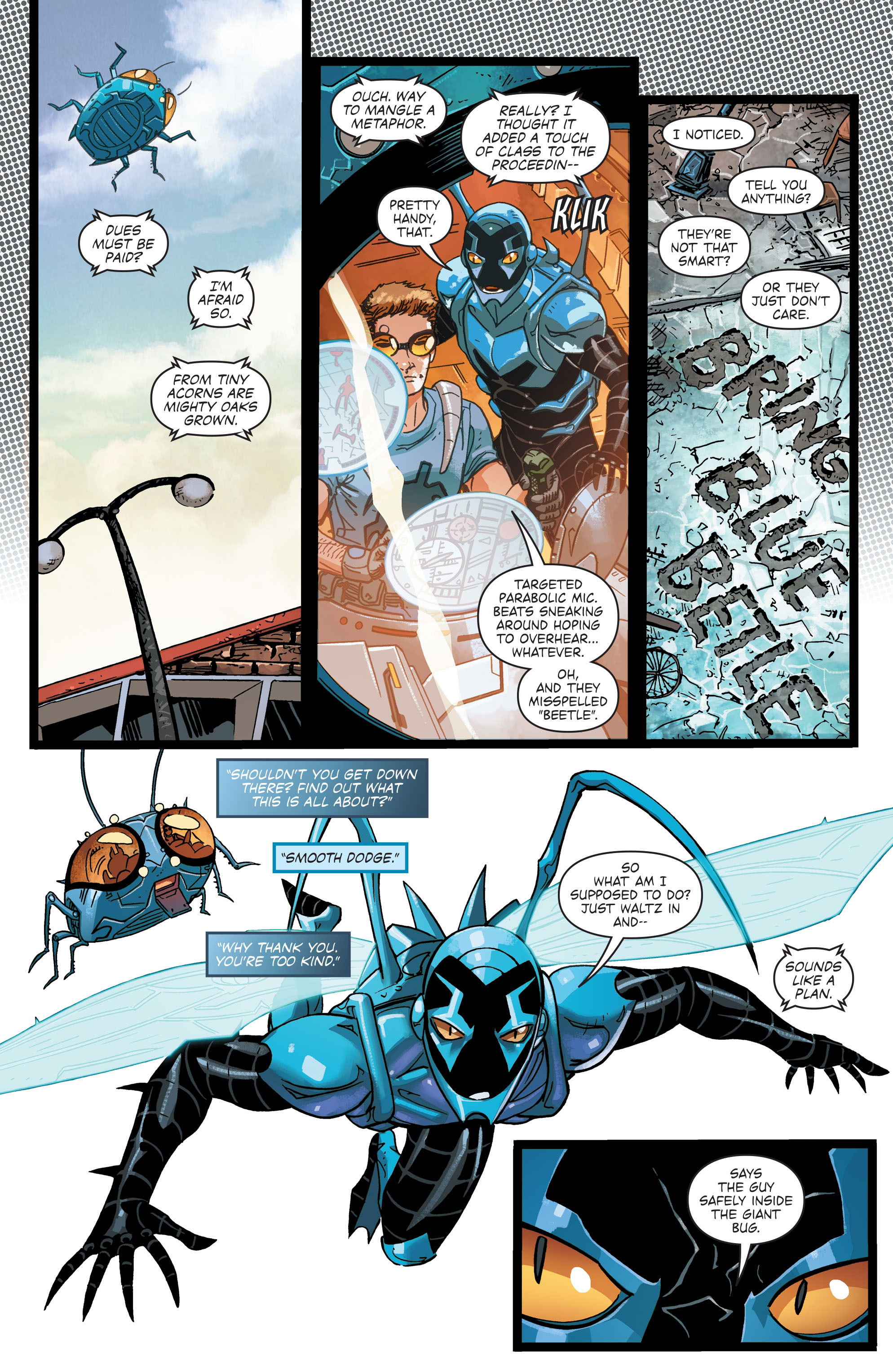 Read online Blue Beetle: Rebirth comic -  Issue # Full - 13