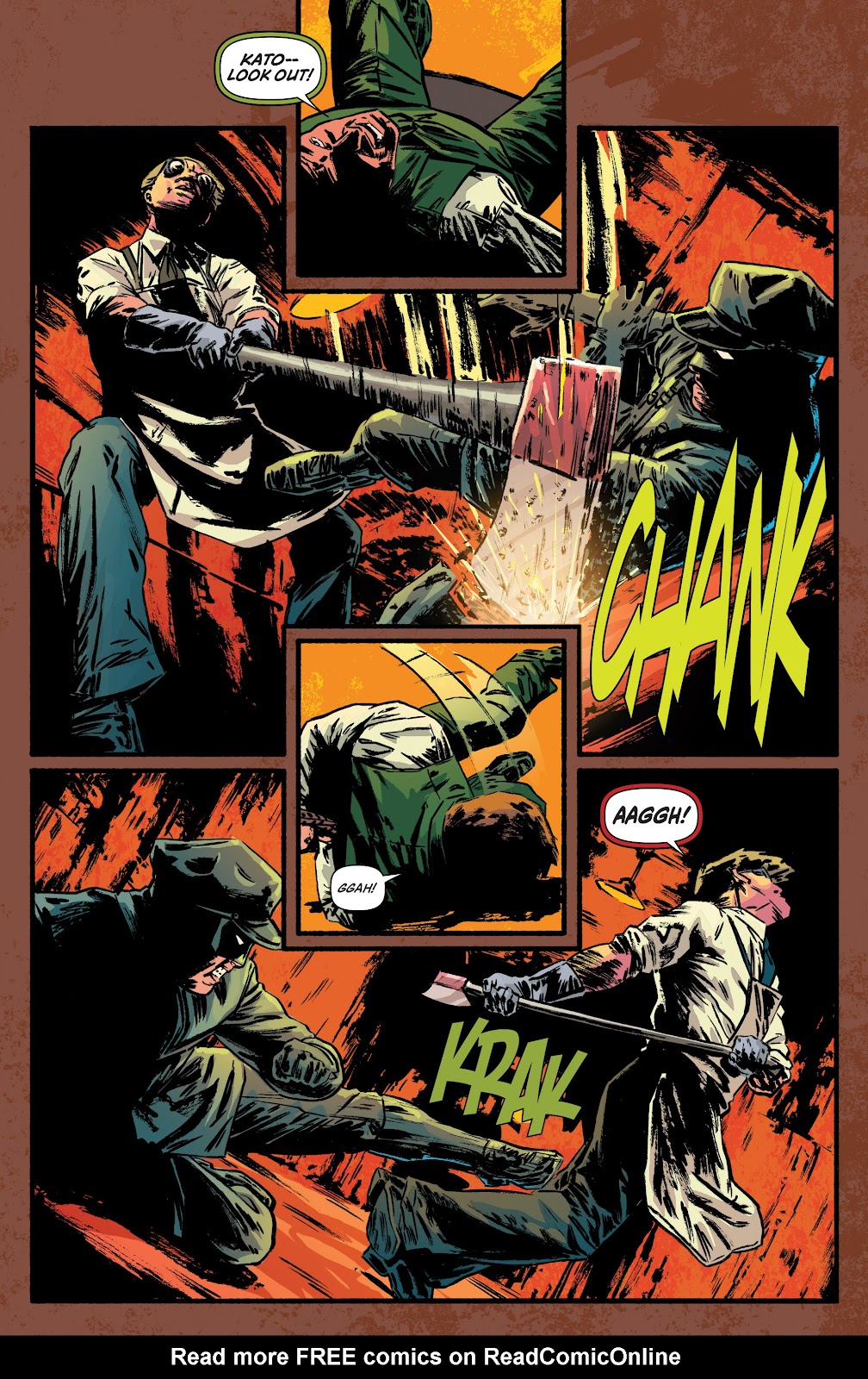 Green Hornet: Year One issue 11 - Page 18