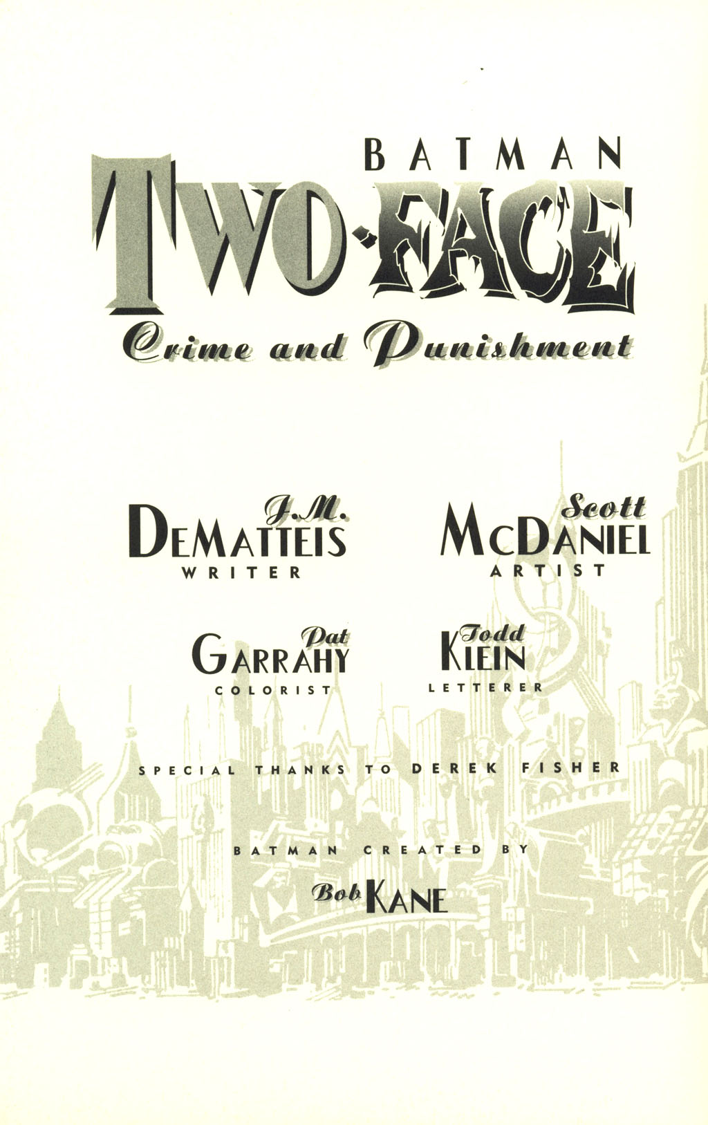 Read online Batman: Two-Face - Crime and Punishment comic -  Issue # Full - 2