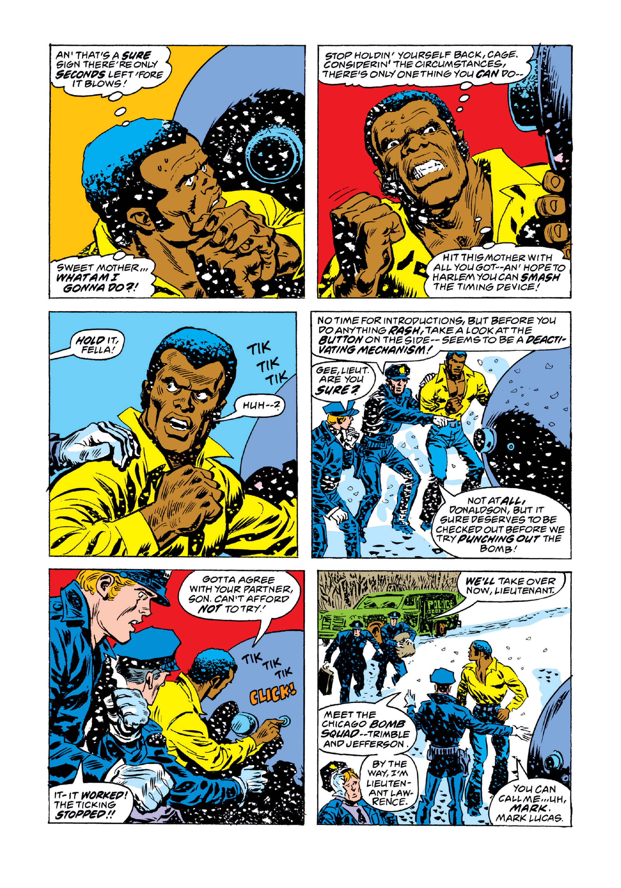 Read online Marvel Masterworks: Luke Cage, Power Man comic -  Issue # TPB 3 (Part 3) - 98