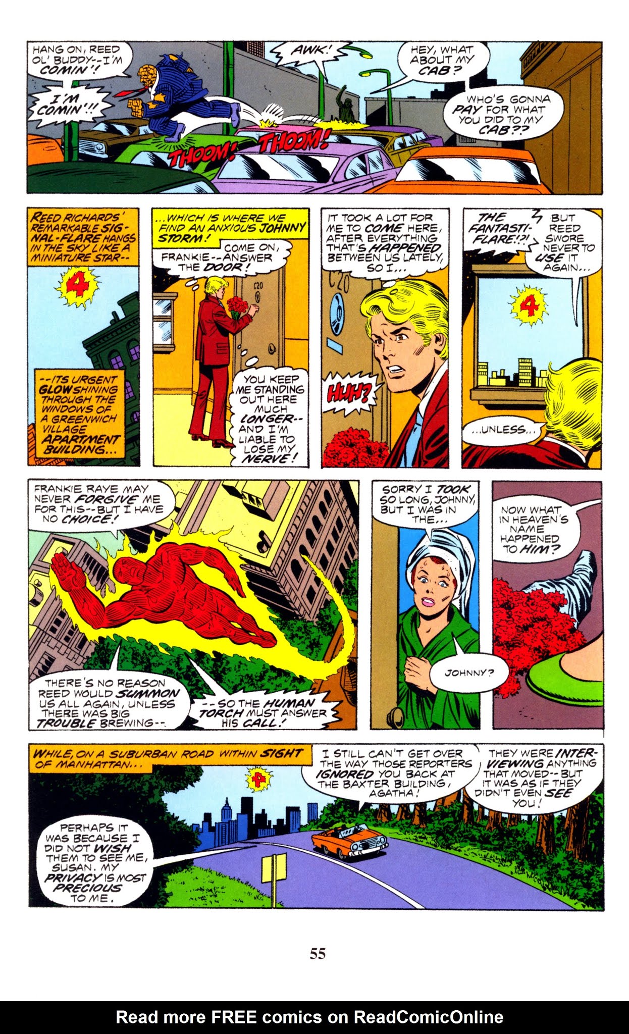 Read online Fantastic Four Visionaries: George Perez comic -  Issue # TPB 2 (Part 1) - 55