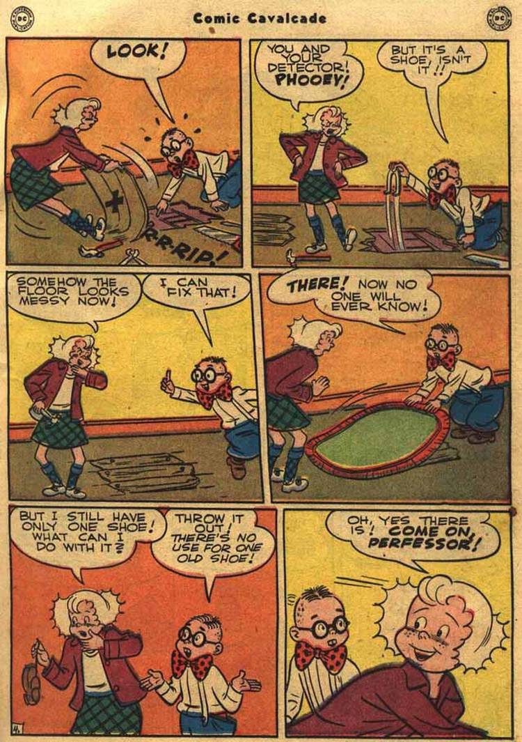 Read online Comic Cavalcade comic -  Issue #29 - 21