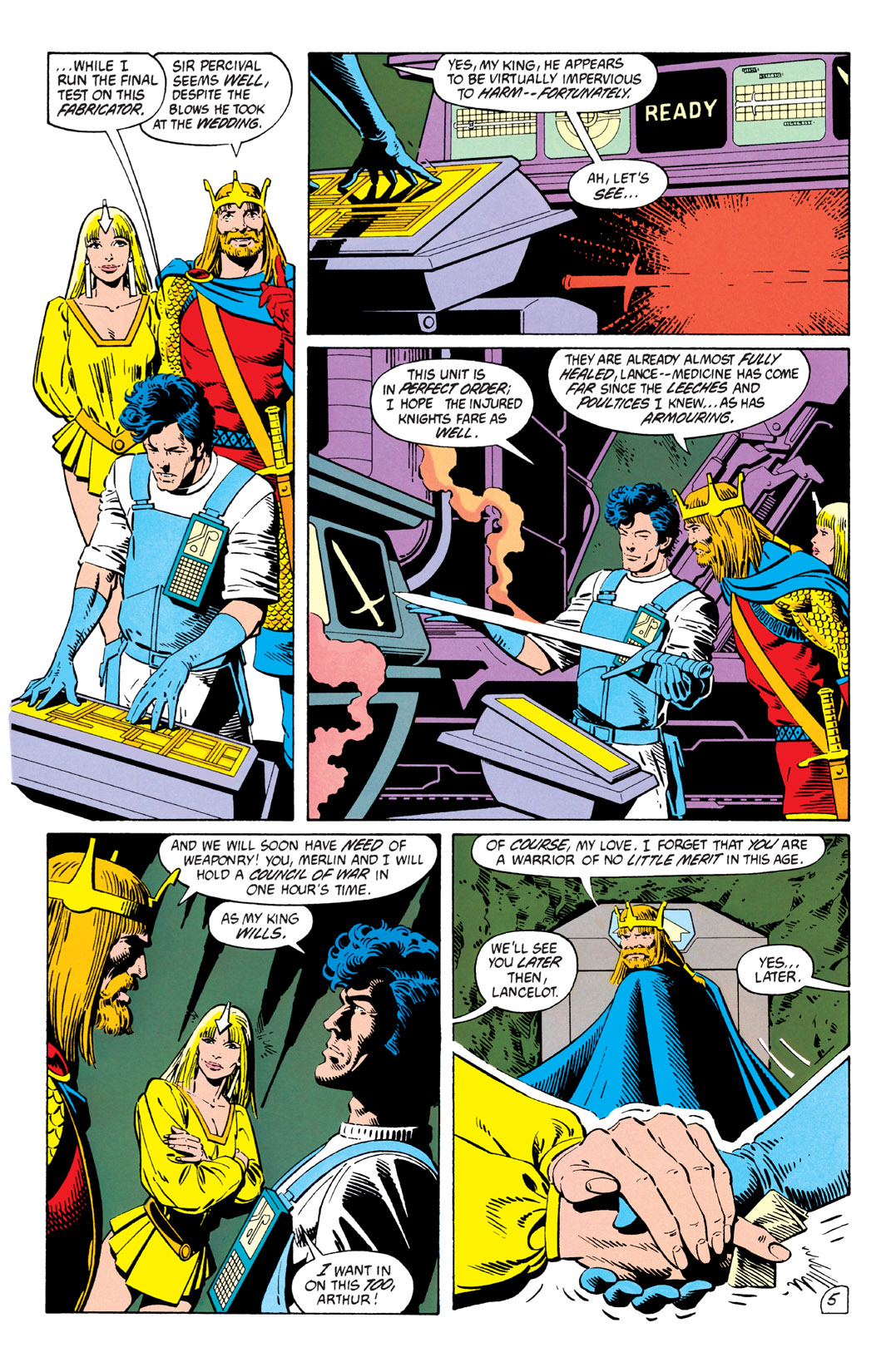 Read online Camelot 3000 comic -  Issue #7 - 6