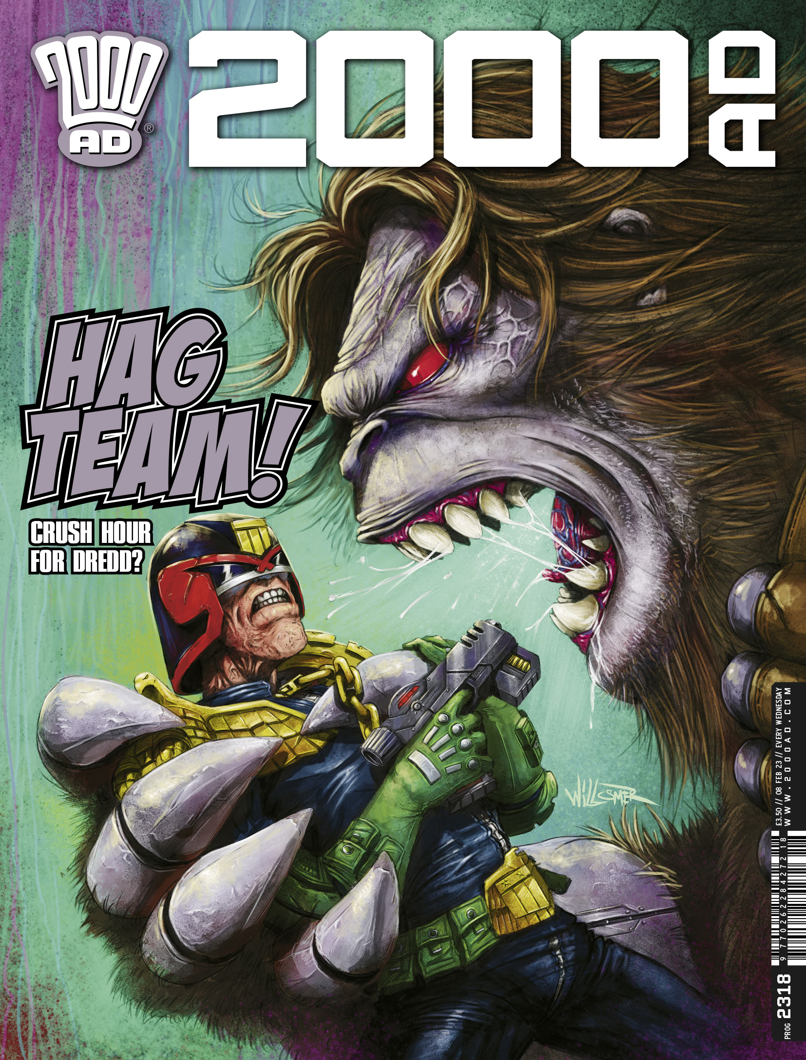Read online 2000 AD comic -  Issue #2318 - 1