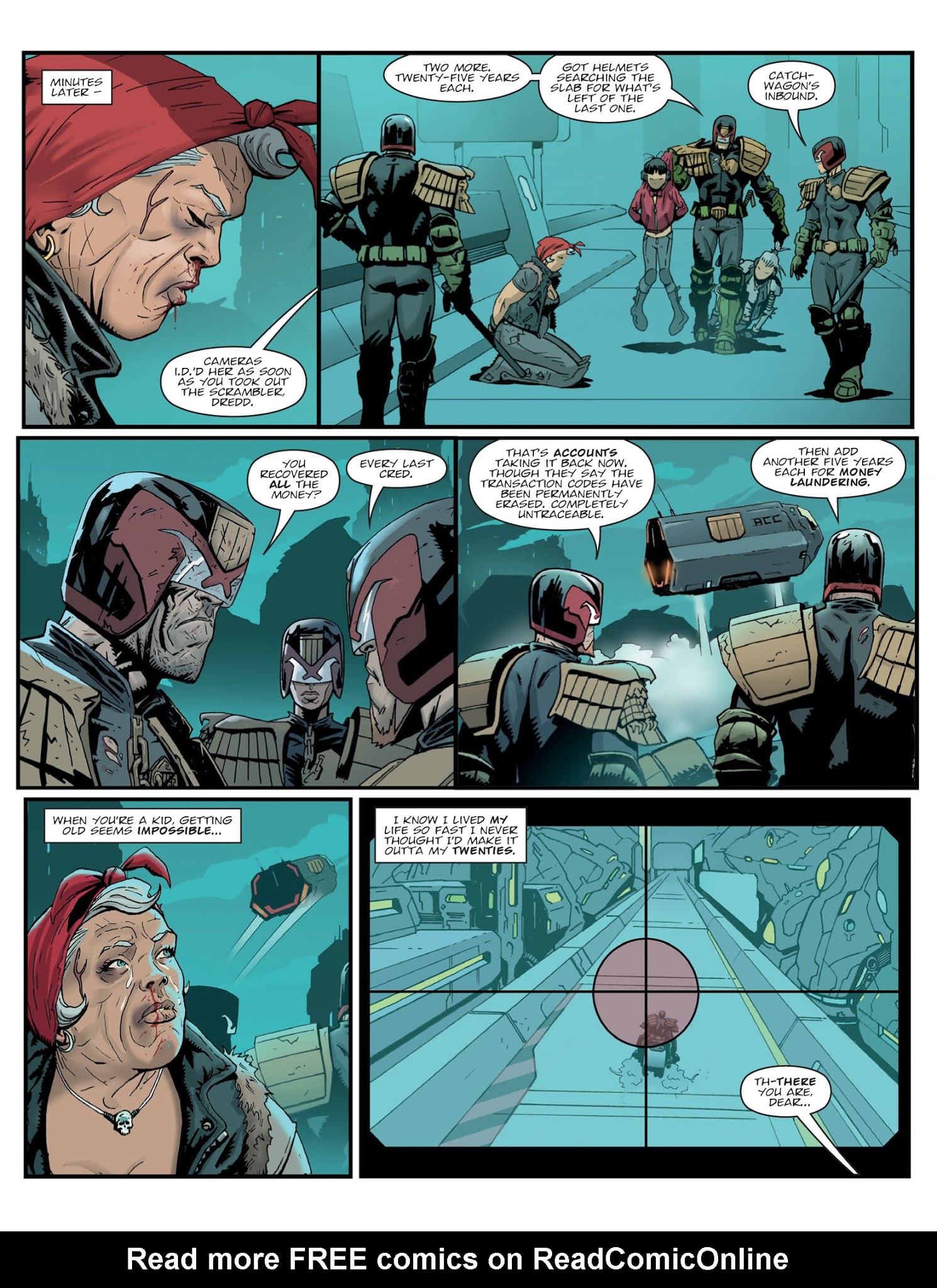 Read online 2000 AD comic -  Issue #2080 - 7