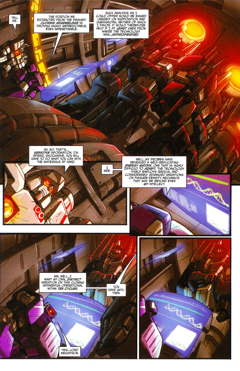 Read online Transformers War Within: "The Age of Wrath" comic -  Issue #2 - 6