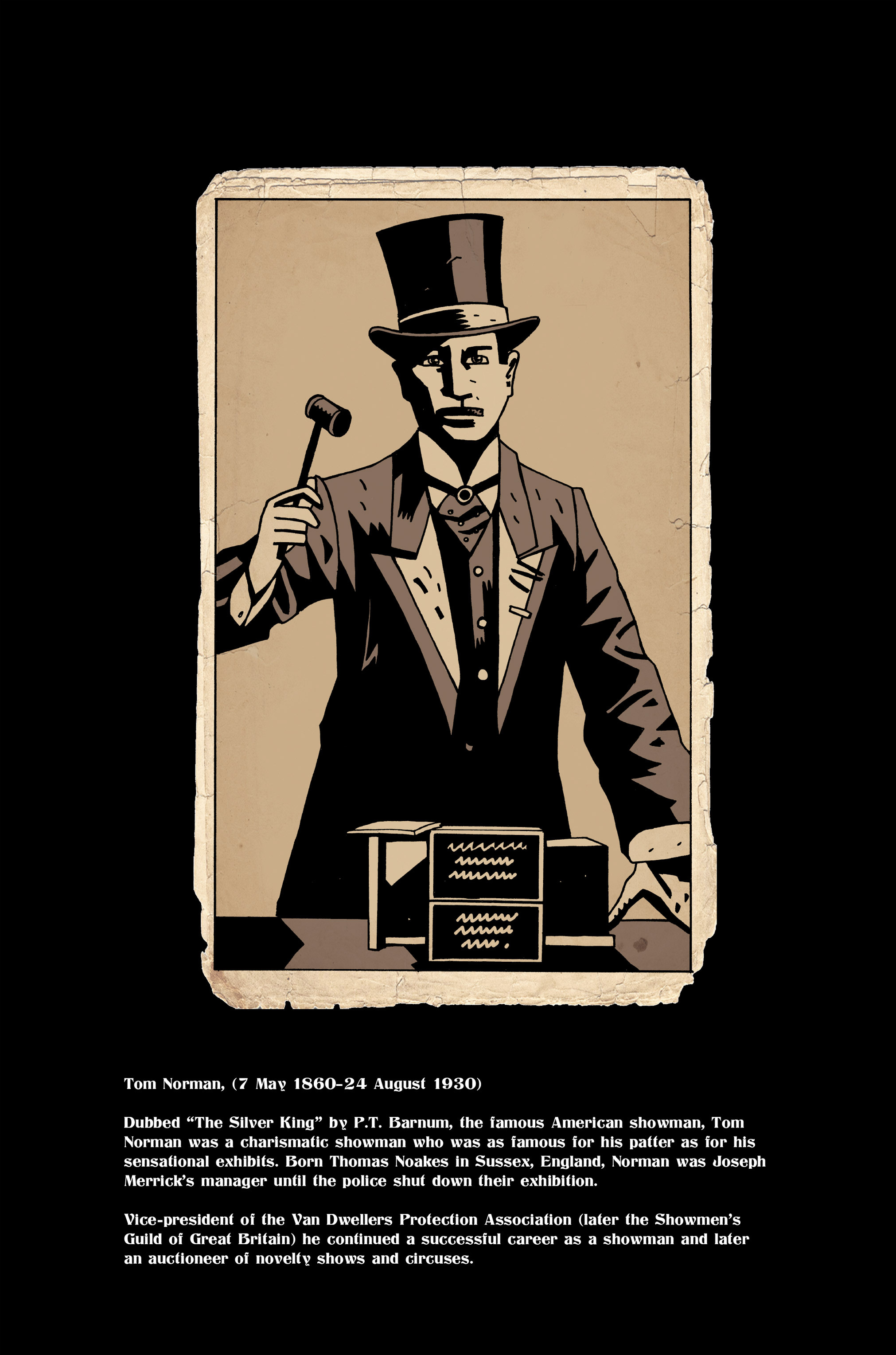 Read online Merrick: The Sensational Elephantman comic -  Issue #1 - 27