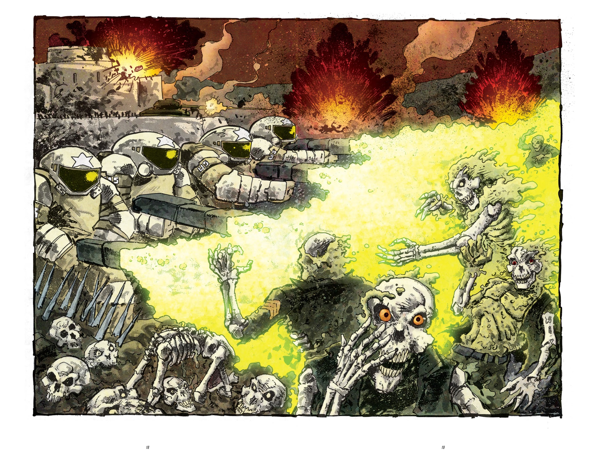 Read online Zombie War comic -  Issue #2 - 19