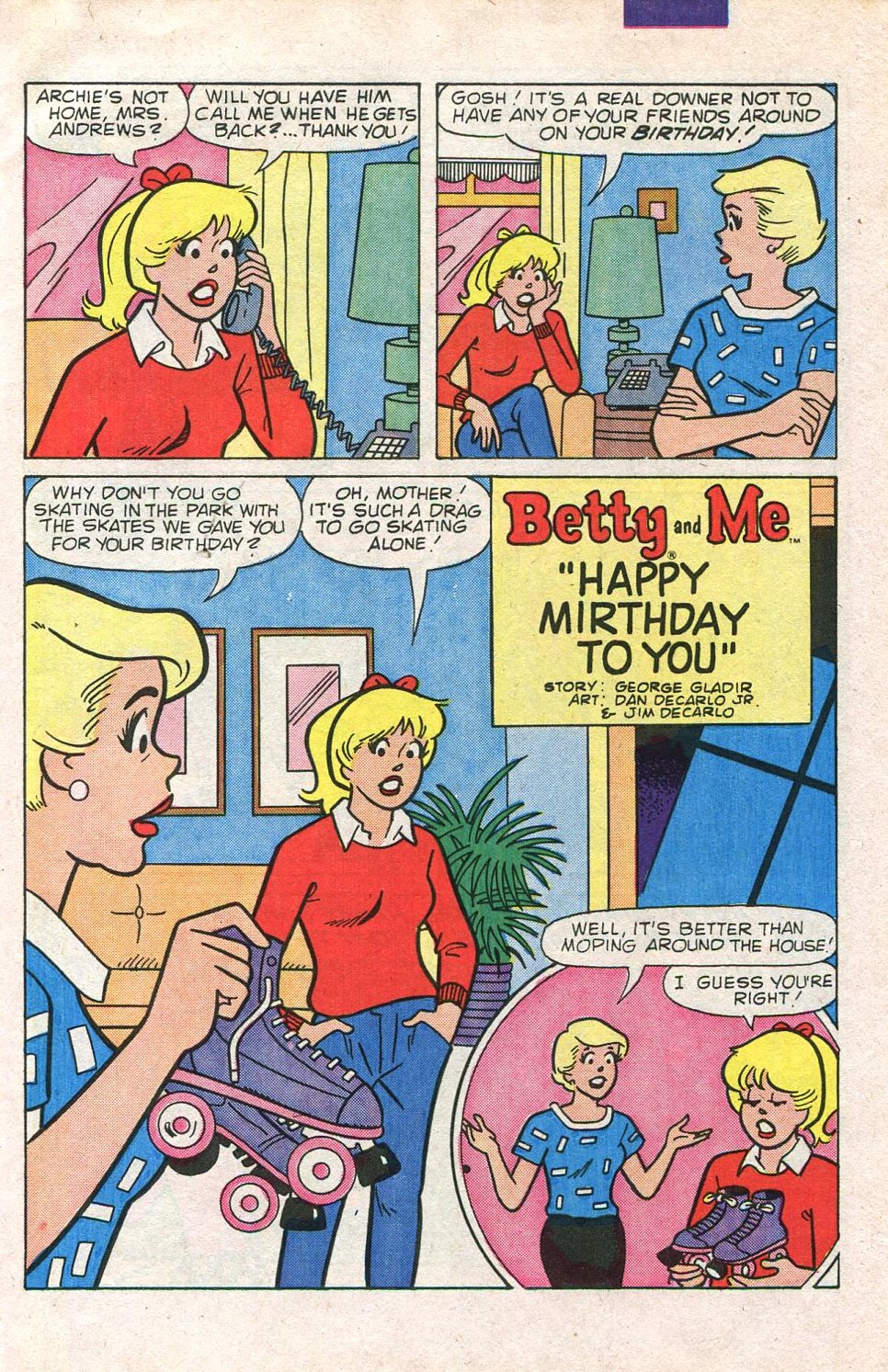 Read online Betty and Me comic -  Issue #155 - 29