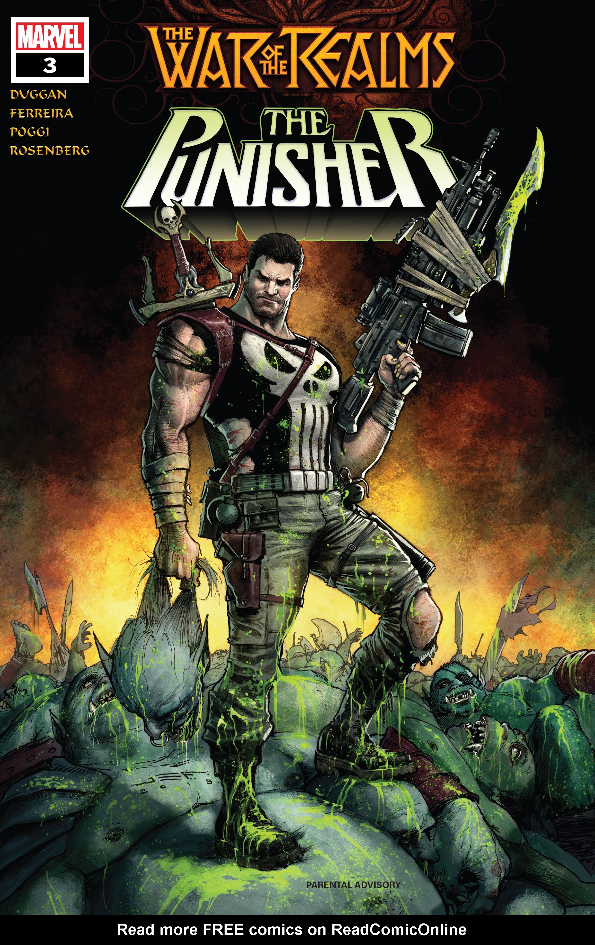 Read online War of the Realms: Punisher comic -  Issue #3 - 1