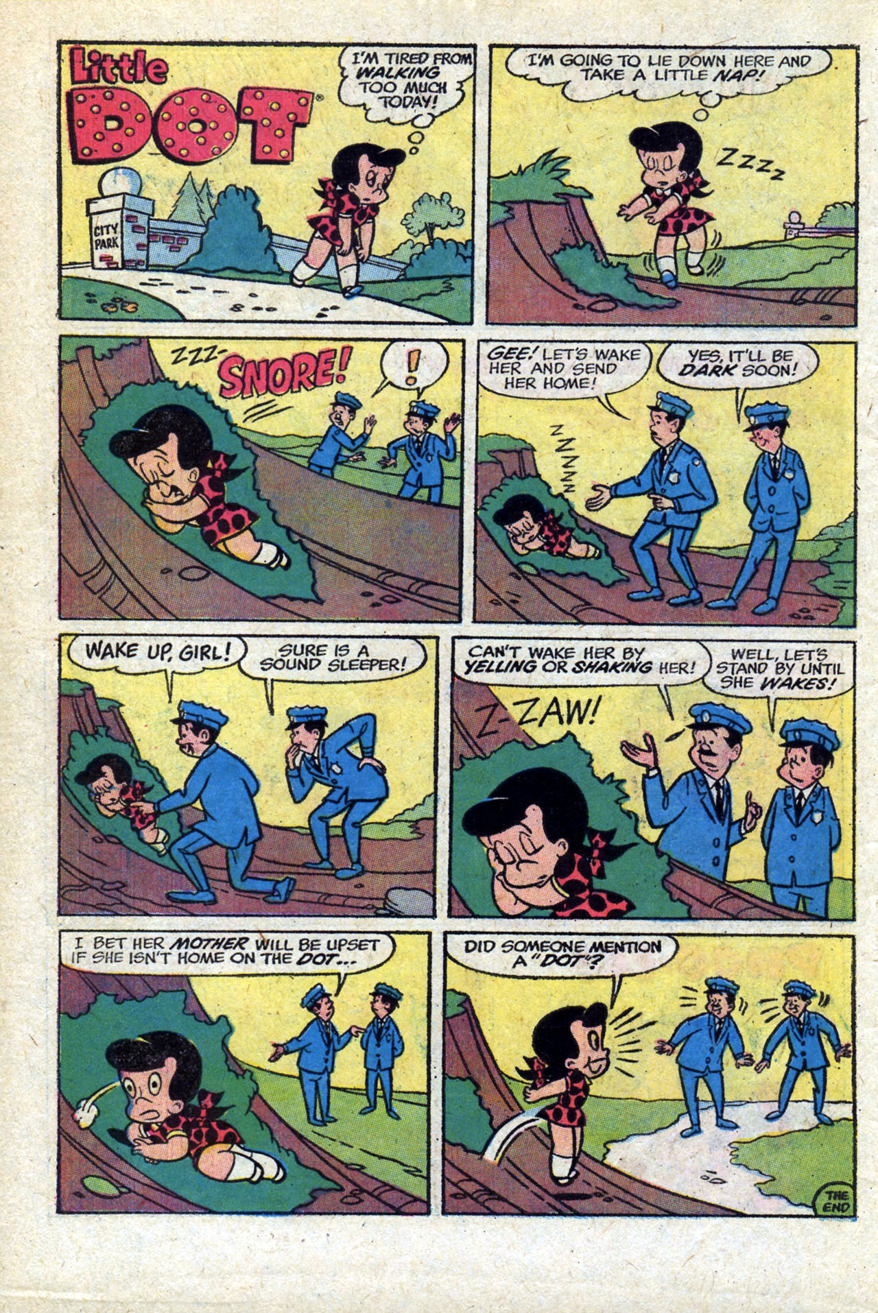 Read online Little Dot (1953) comic -  Issue #161 - 10