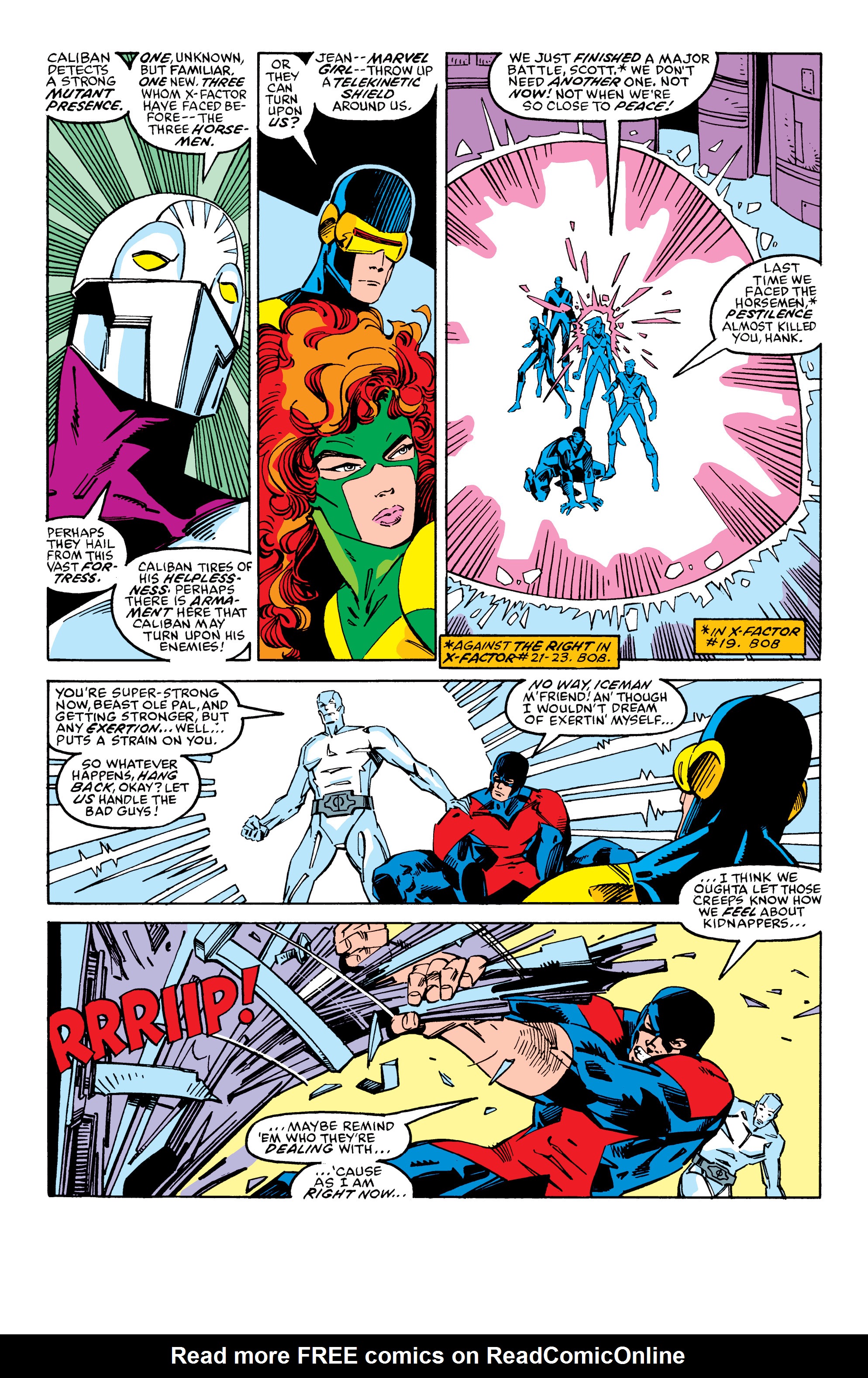 Read online X-Men Milestones: Fall of the Mutants comic -  Issue # TPB (Part 2) - 82
