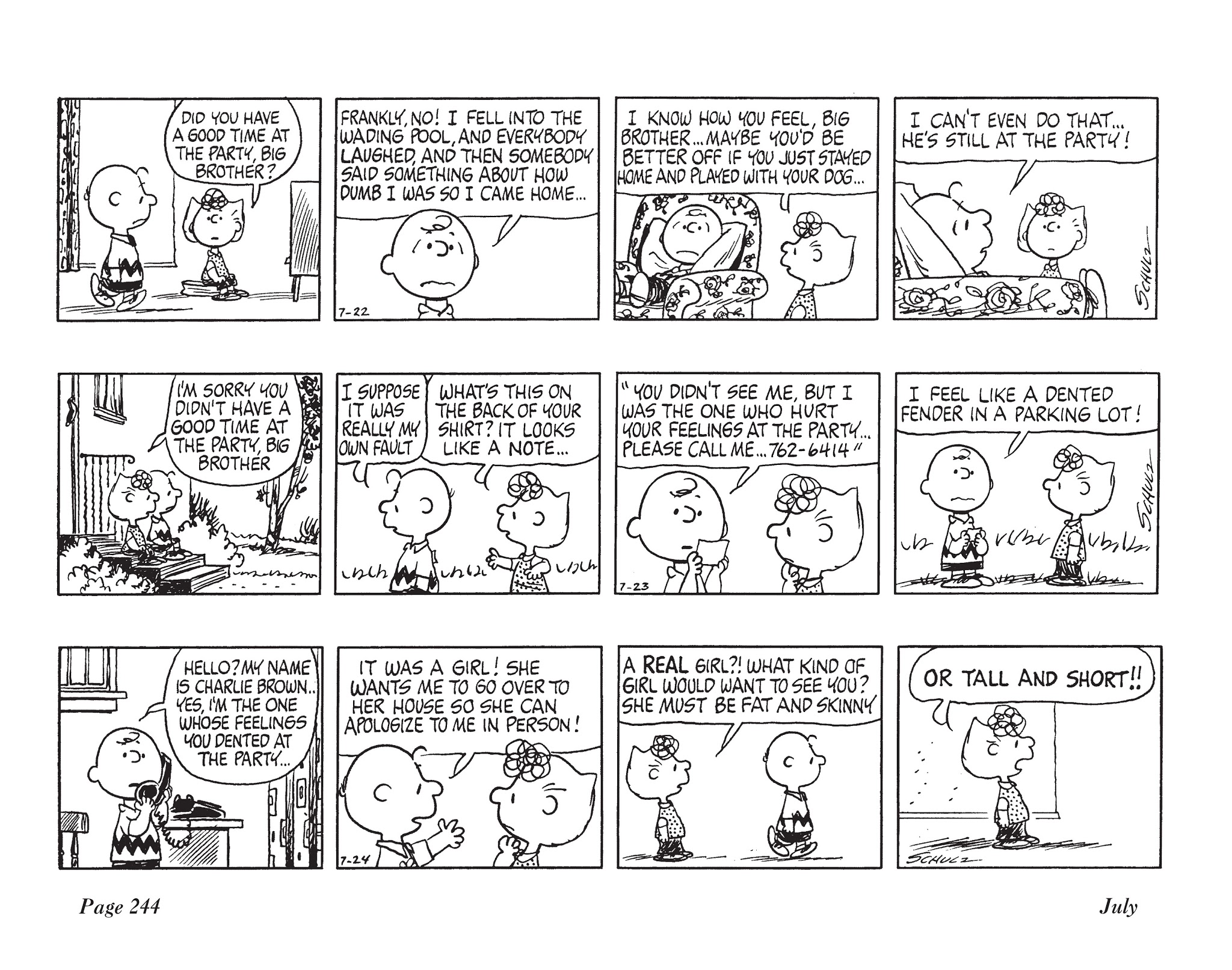 Read online The Complete Peanuts comic -  Issue # TPB 12 - 258