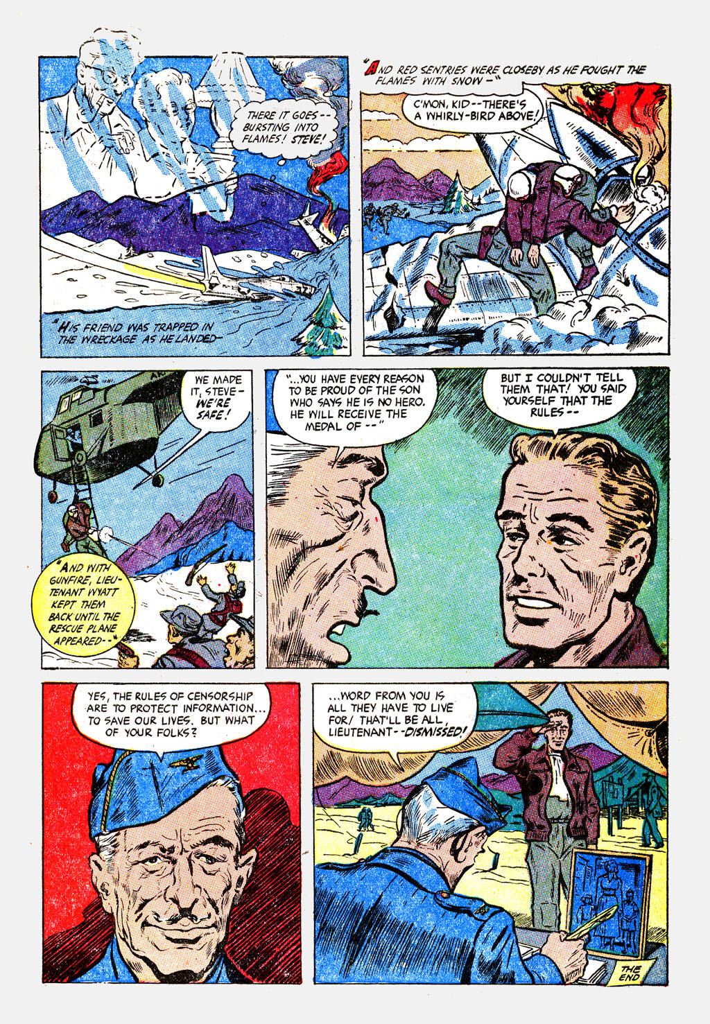 Read online War Birds (1952) comic -  Issue #3 - 33