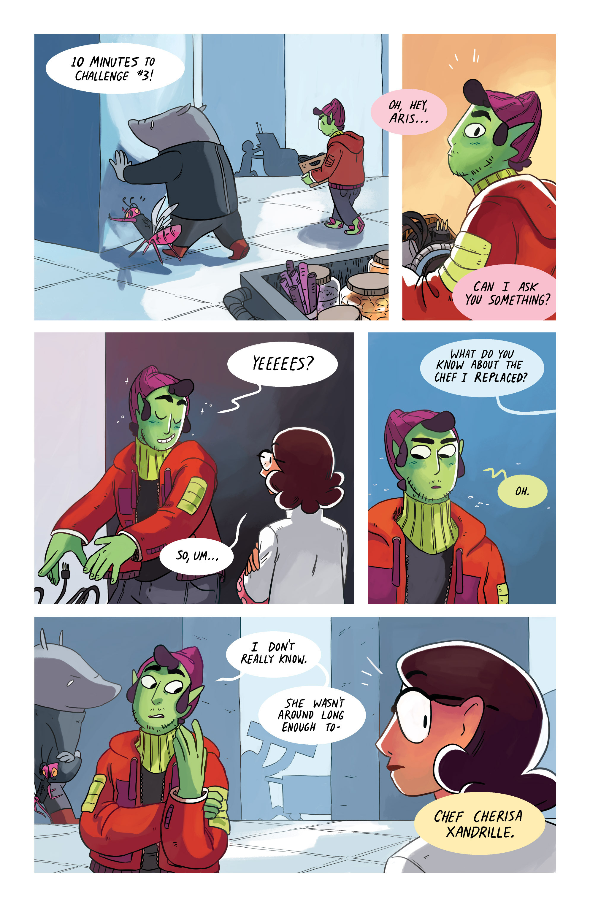Read online Space Battle Lunchtime comic -  Issue #4 - 4