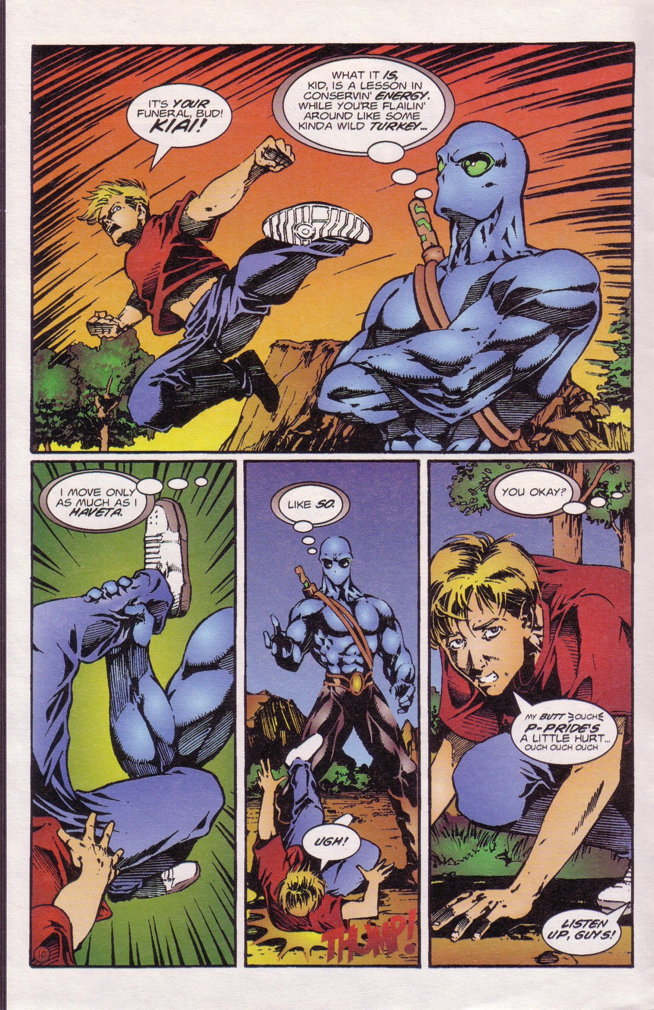 Read online Zen Intergalactic Ninja Color comic -  Issue #1 - 15