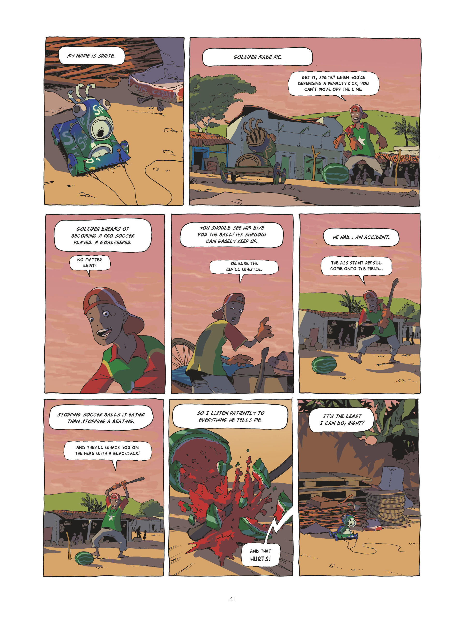 Read online Zidrou-Beuchot's African Trilogy comic -  Issue # TPB 1 - 41