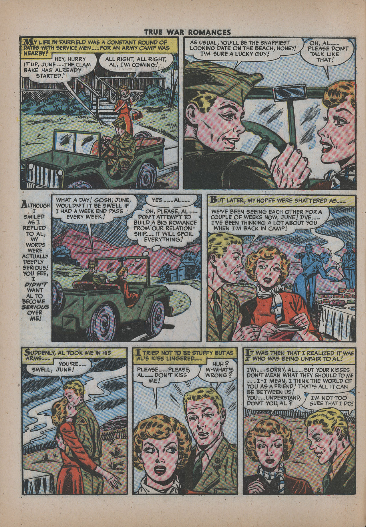 Read online True War Romances comic -  Issue #16 - 4