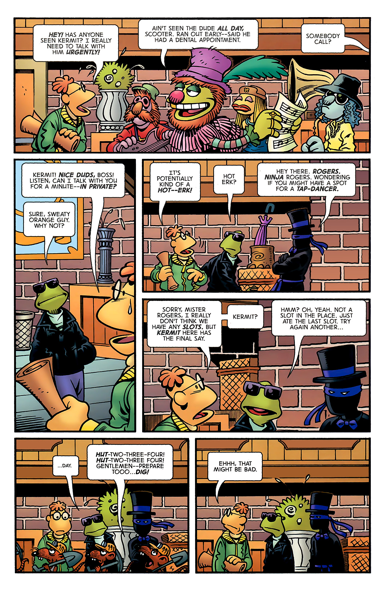Read online The Muppet Show: The Treasure of Peg-Leg Wilson comic -  Issue #1 - 5