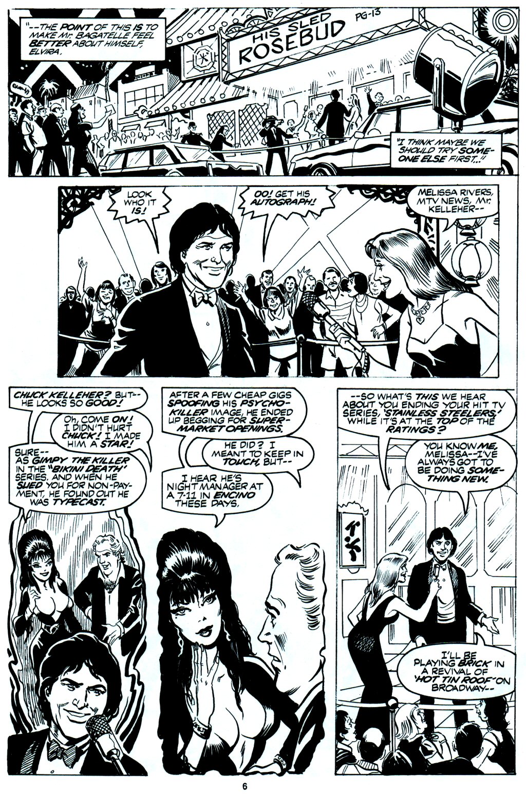 Read online Elvira, Mistress of the Dark comic -  Issue #5 - 8